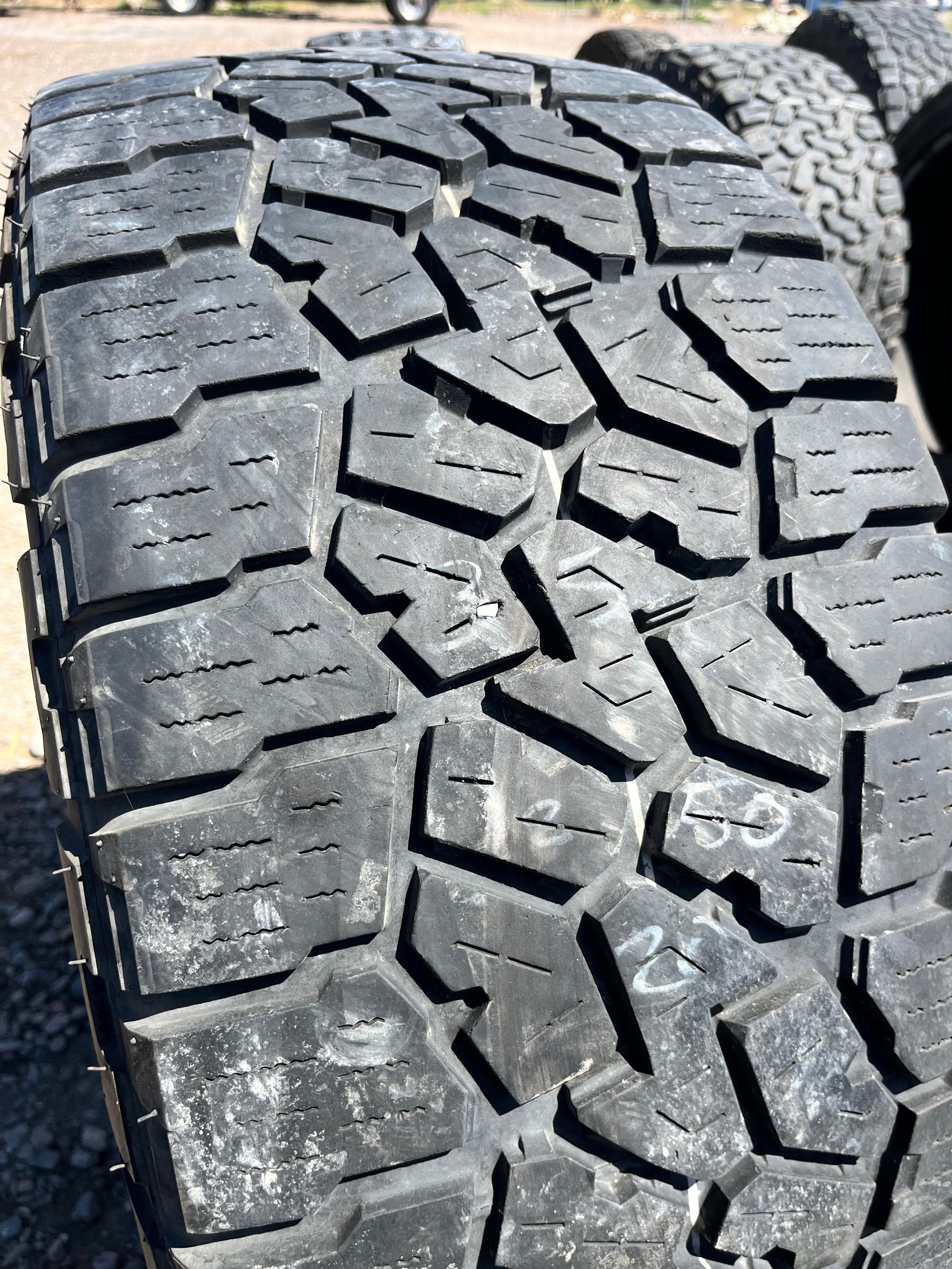 LT35X12.50R20  Single (1 Used Tire) Falken Wildpeak AT3w