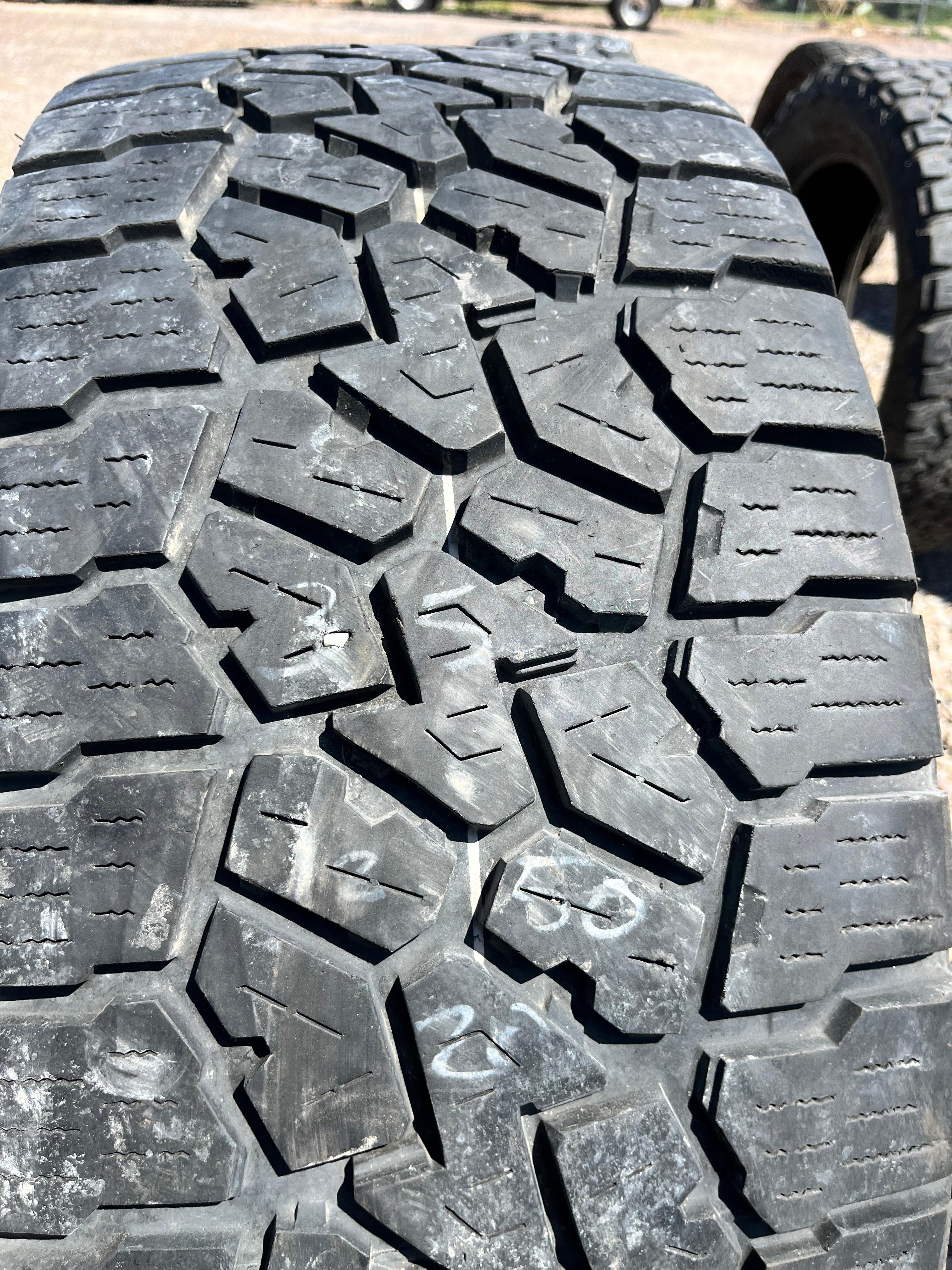 LT35X12.50R20  Single (1 Used Tire) Falken Wildpeak AT3w