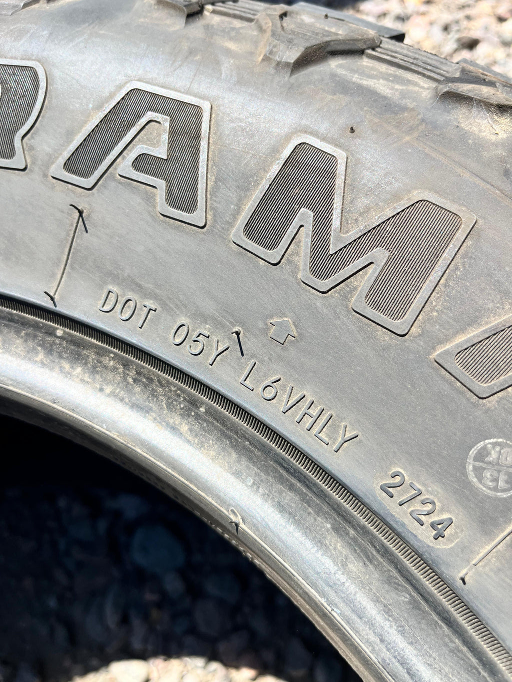 LT33x12.50R18 Single (1 Used Tire) Sailun Terramax RT