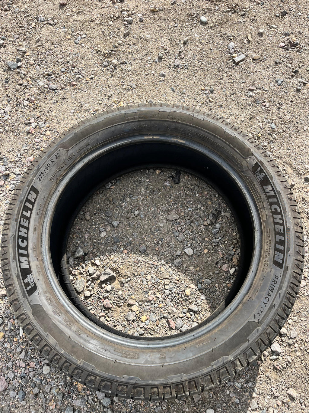 LT275/50R22 Pair (2 Used Tires) Michelin Primacy LTX