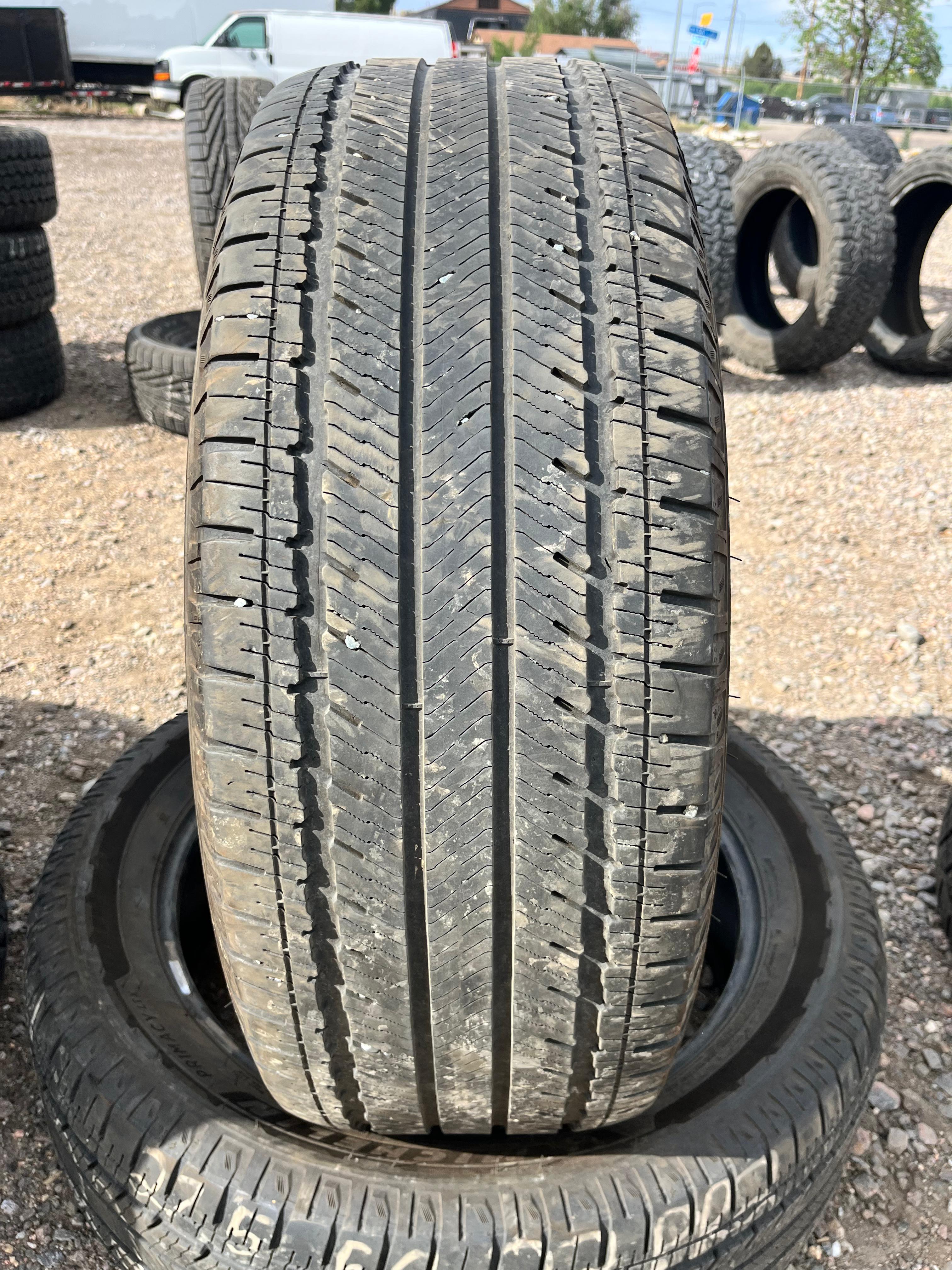 LT275/50R22 Pair (2 Used Tires) Michelin Primacy LTX