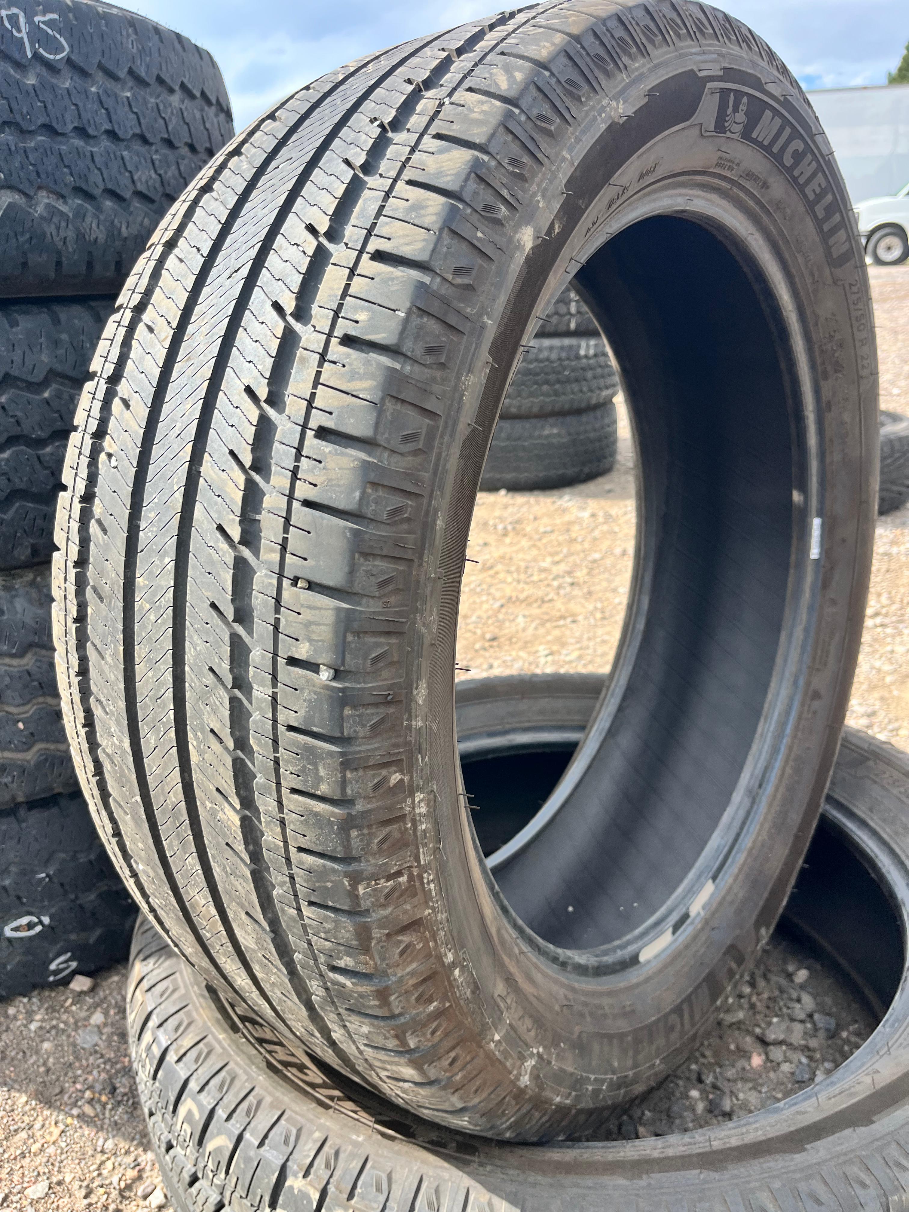 LT275/50R22 Pair (2 Used Tires) Michelin Primacy LTX