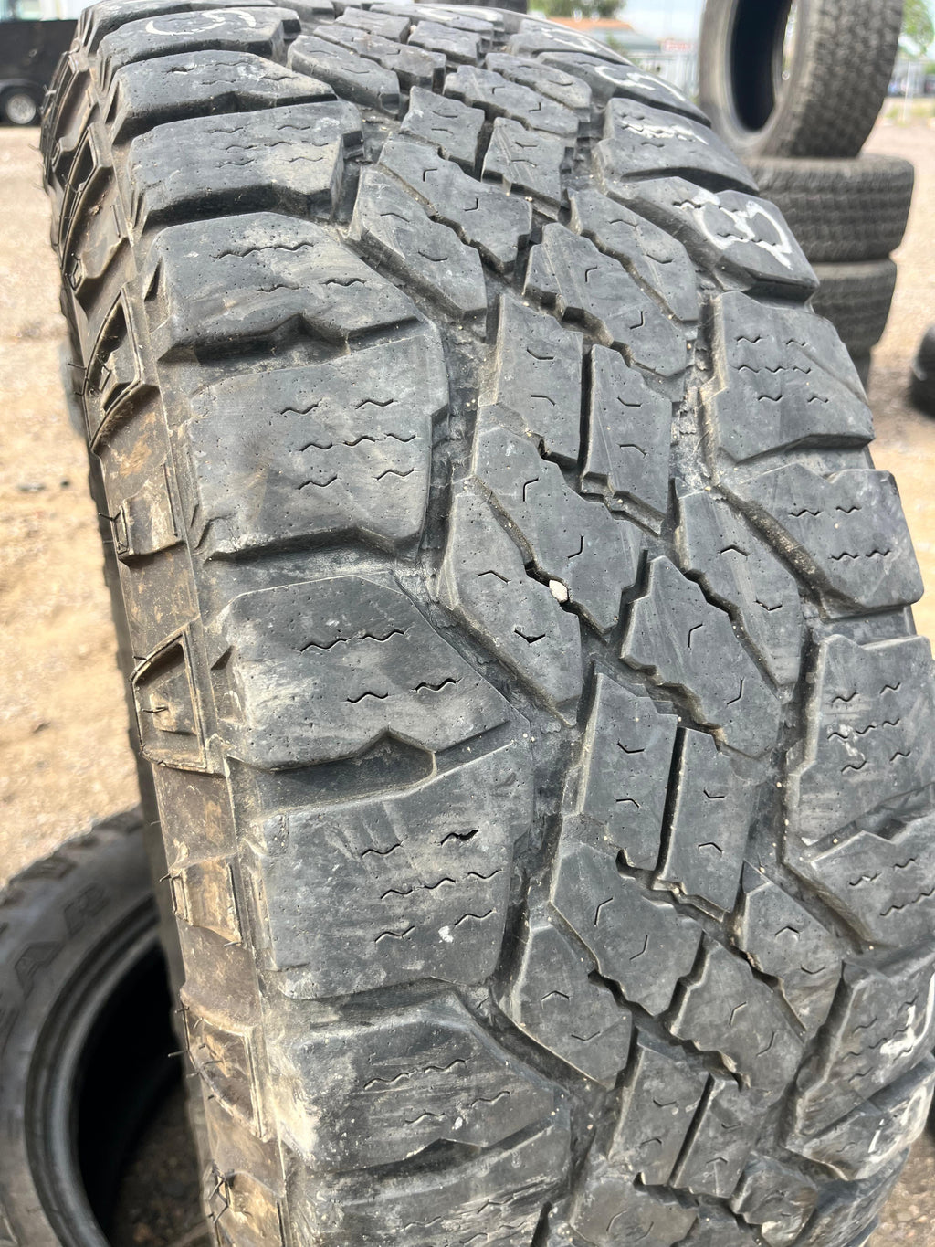 LT275/65R18 Pair (2 Used Tires) Goodyear Wrangler (Duratrac)