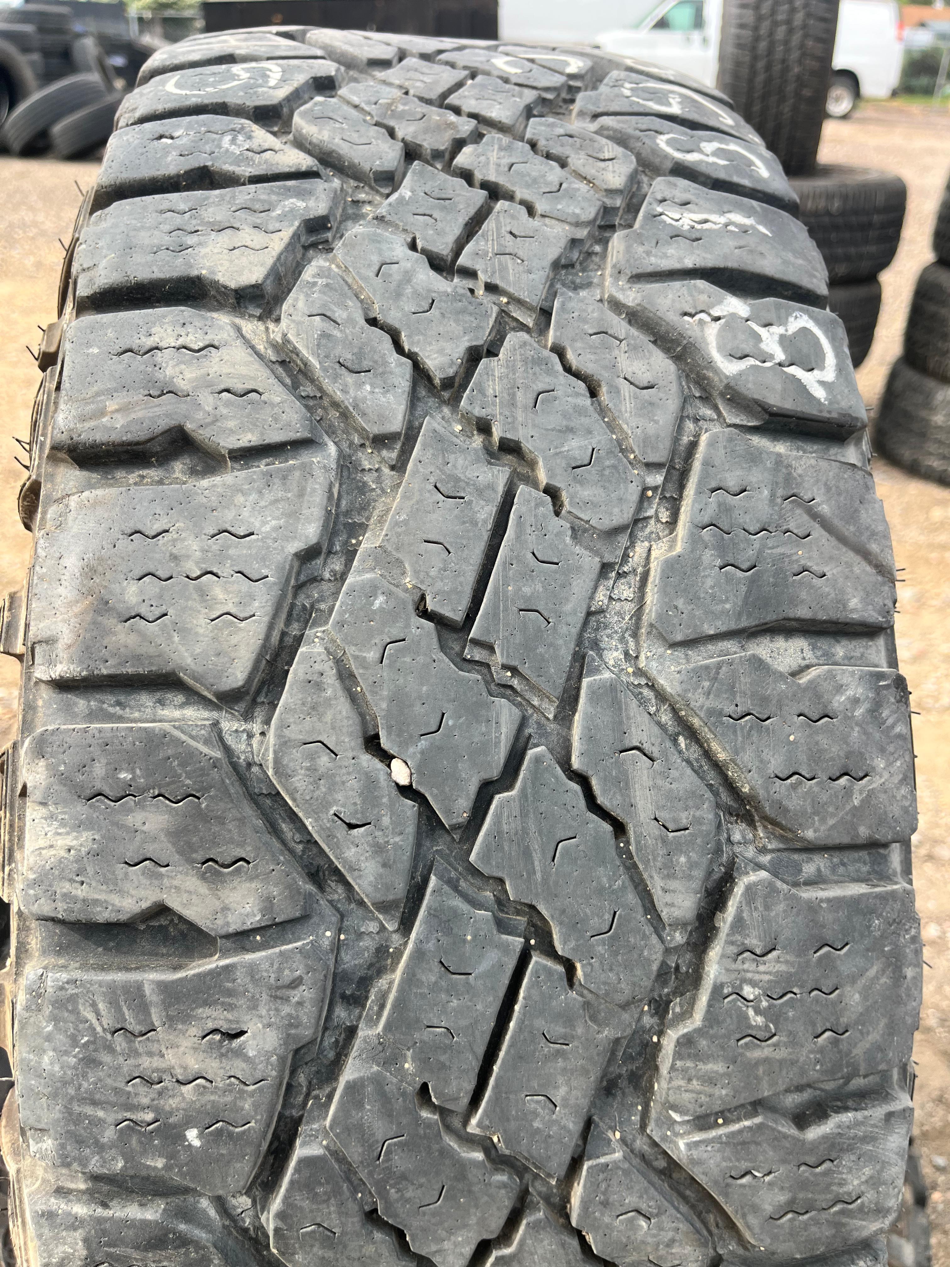 LT275/65R18 Pair (2 Used Tires) Goodyear Wrangler (Duratrac)