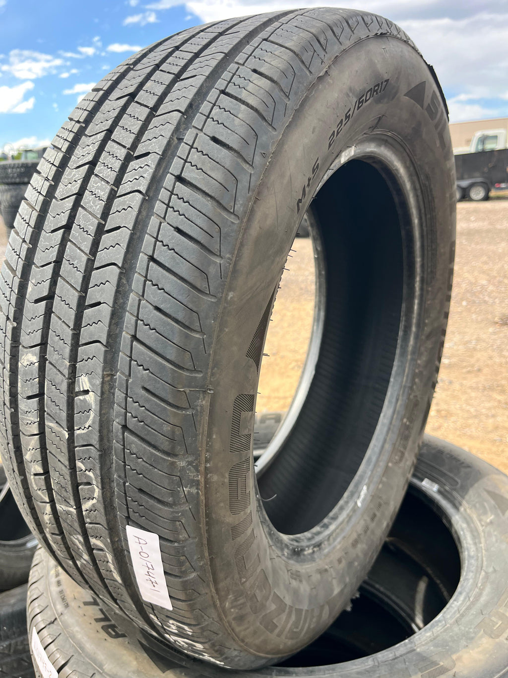 225/60R17 Set (4 Like New Tires) Arizonian Silver Edition