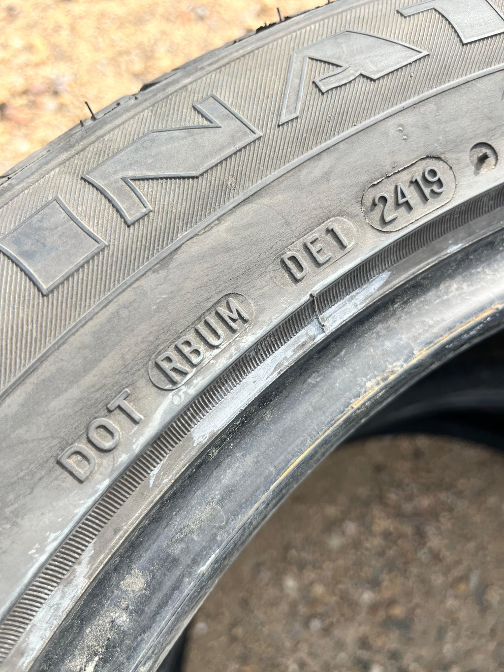 265/50R20 Pair (2 Used Tires) Firestone Destination LE2