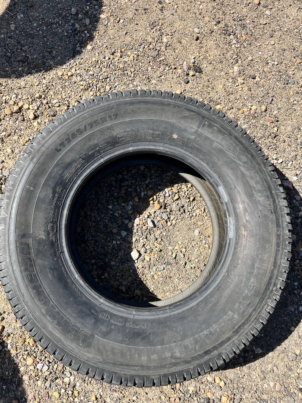 LT245/75R17 Set (4 Used Tires) Michelin LTX
