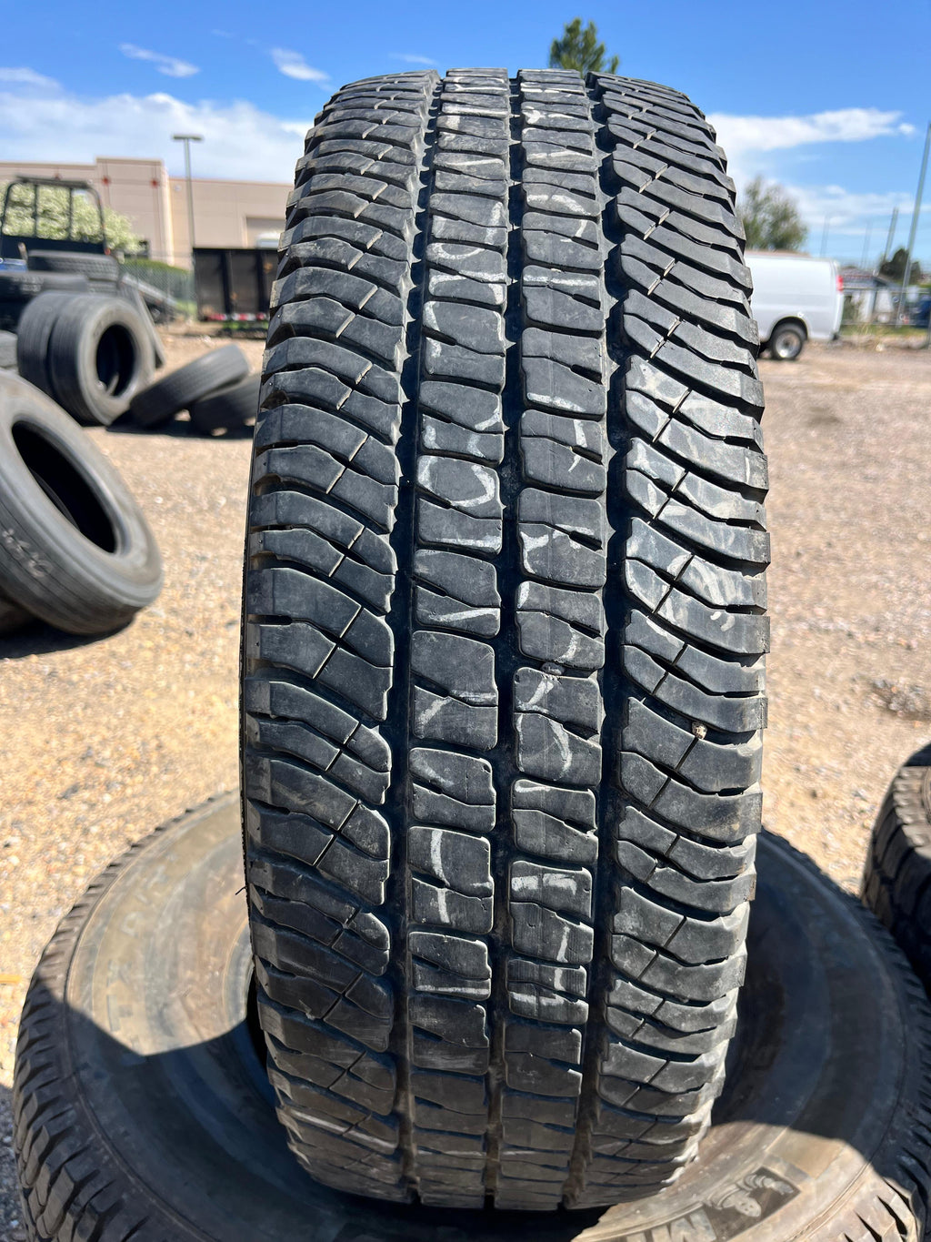 LT245/75R17 Set (4 Used Tires) Michelin LTX