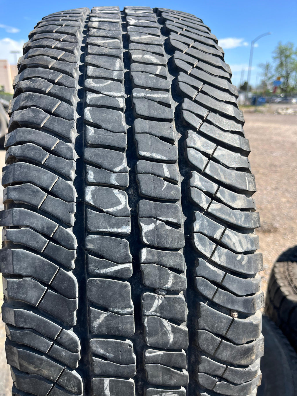 LT245/75R17 Set (4 Used Tires) Michelin LTX