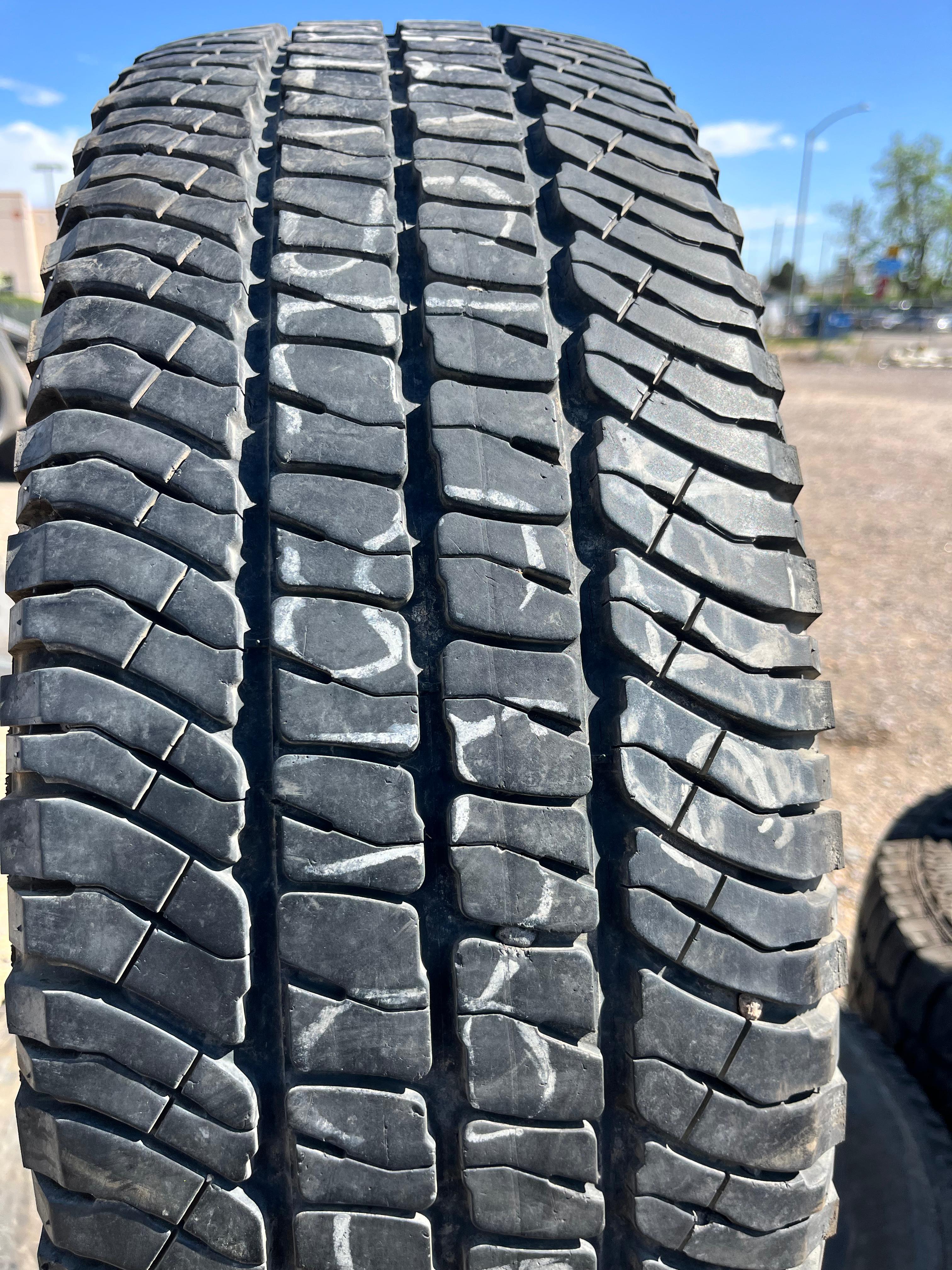 LT245/75R17 Set (4 Used Tires) Michelin LTX