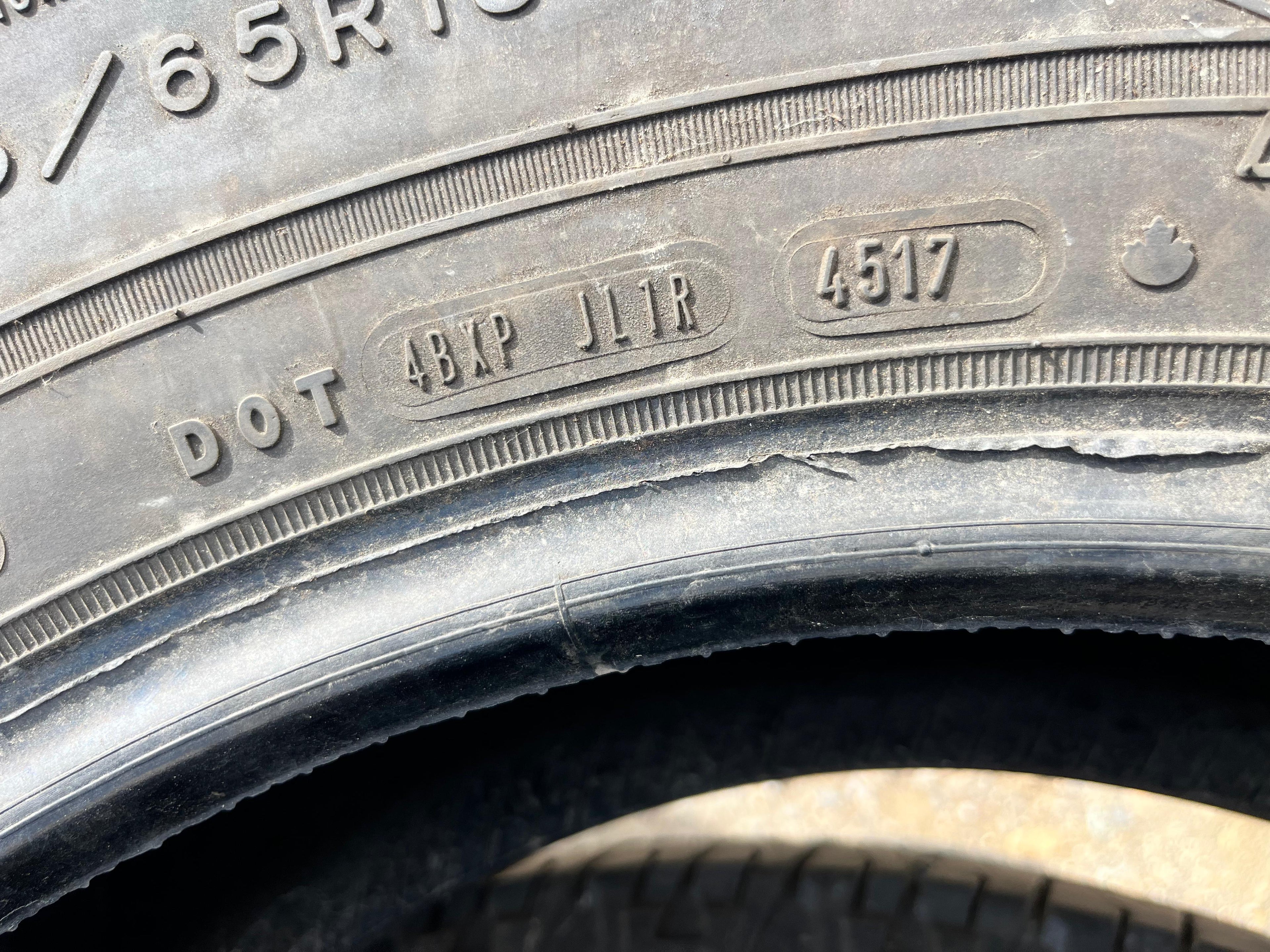 265/65R18 Set (4 Used Tires) Goodyear Wrangler (Portitude HT)