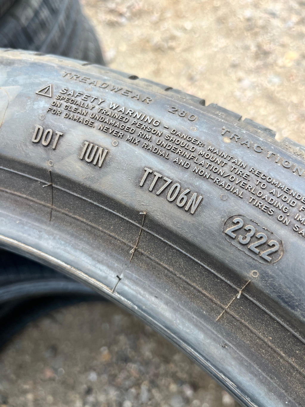 315/35R22 Pair (2 Used Tires) PIRELLI P-Zero