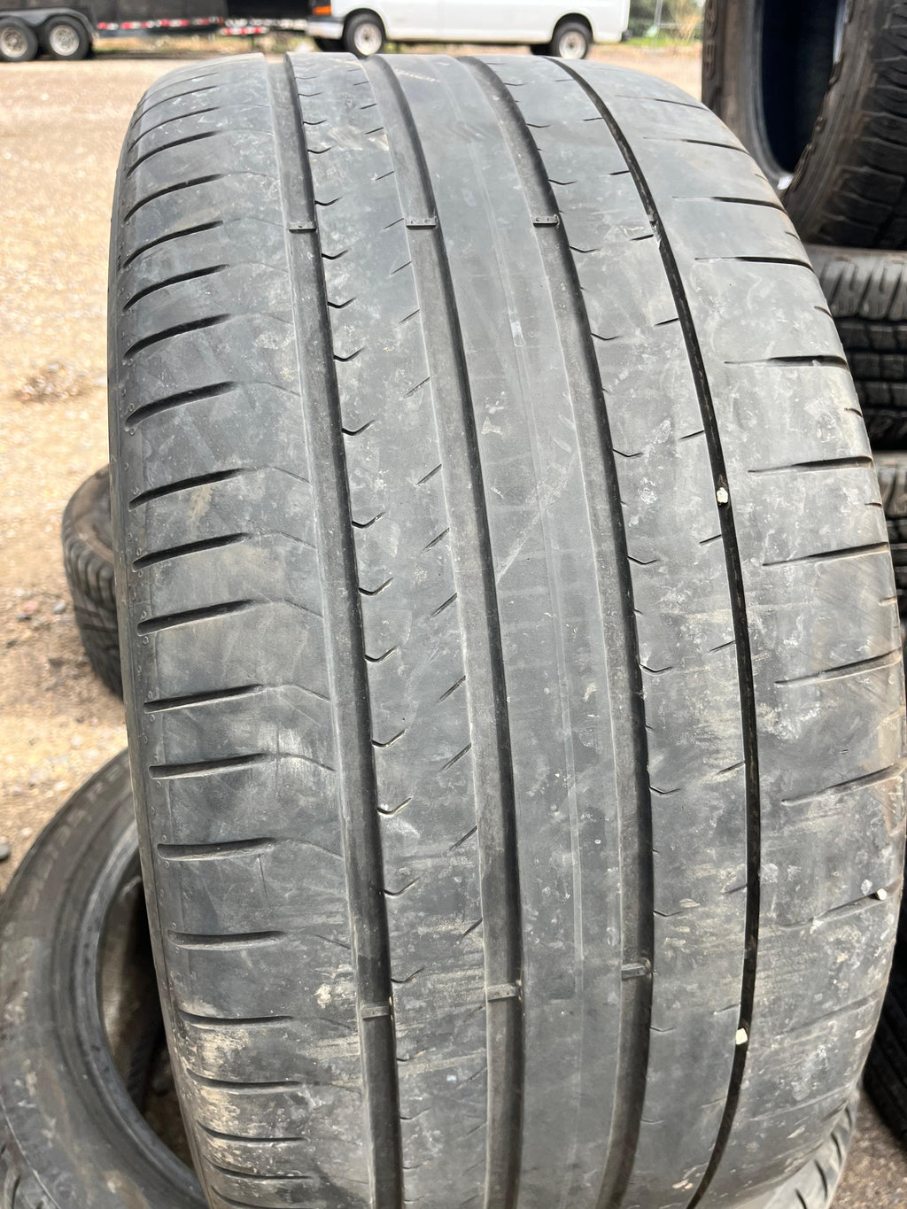 315/35R22 Pair (2 Used Tires) PIRELLI P-Zero