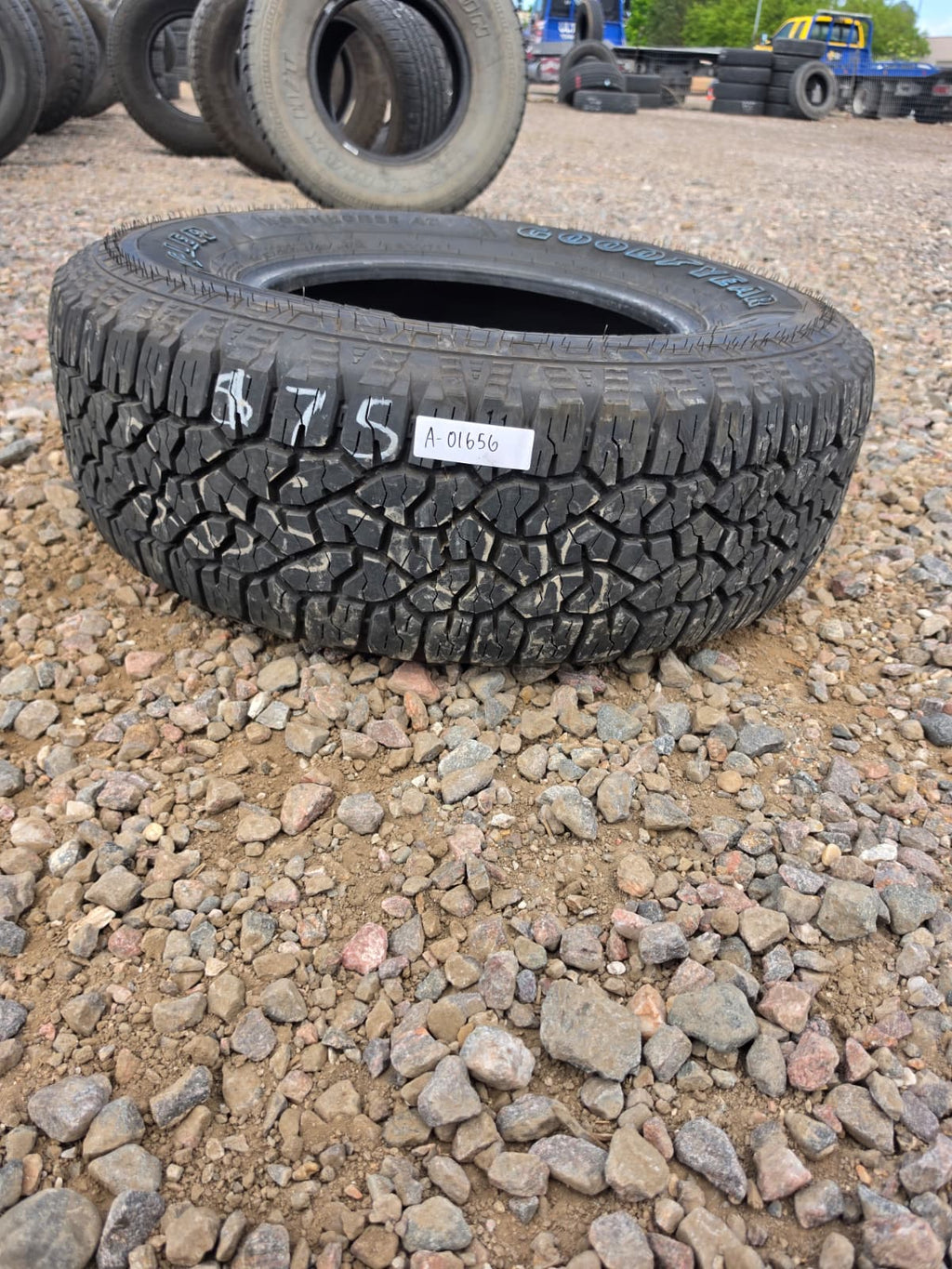 265/70R16 Single (1 Used Tire)  Goodyear WorkHorse