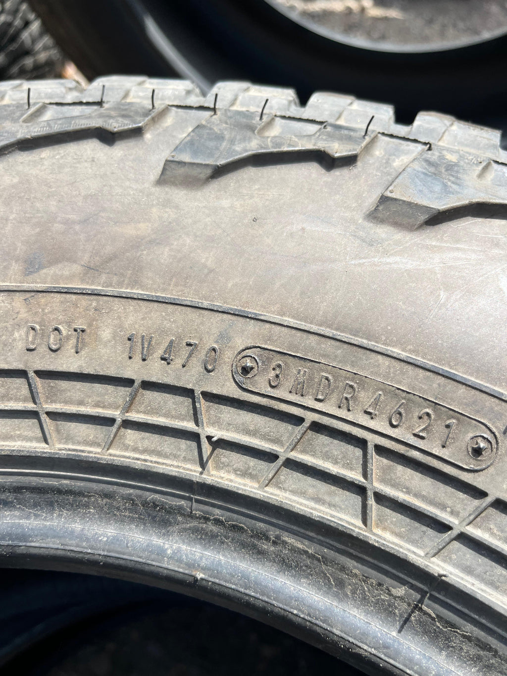 265/70R17 Pair (2 Used Tires) Falken WildPeak (AT3W)