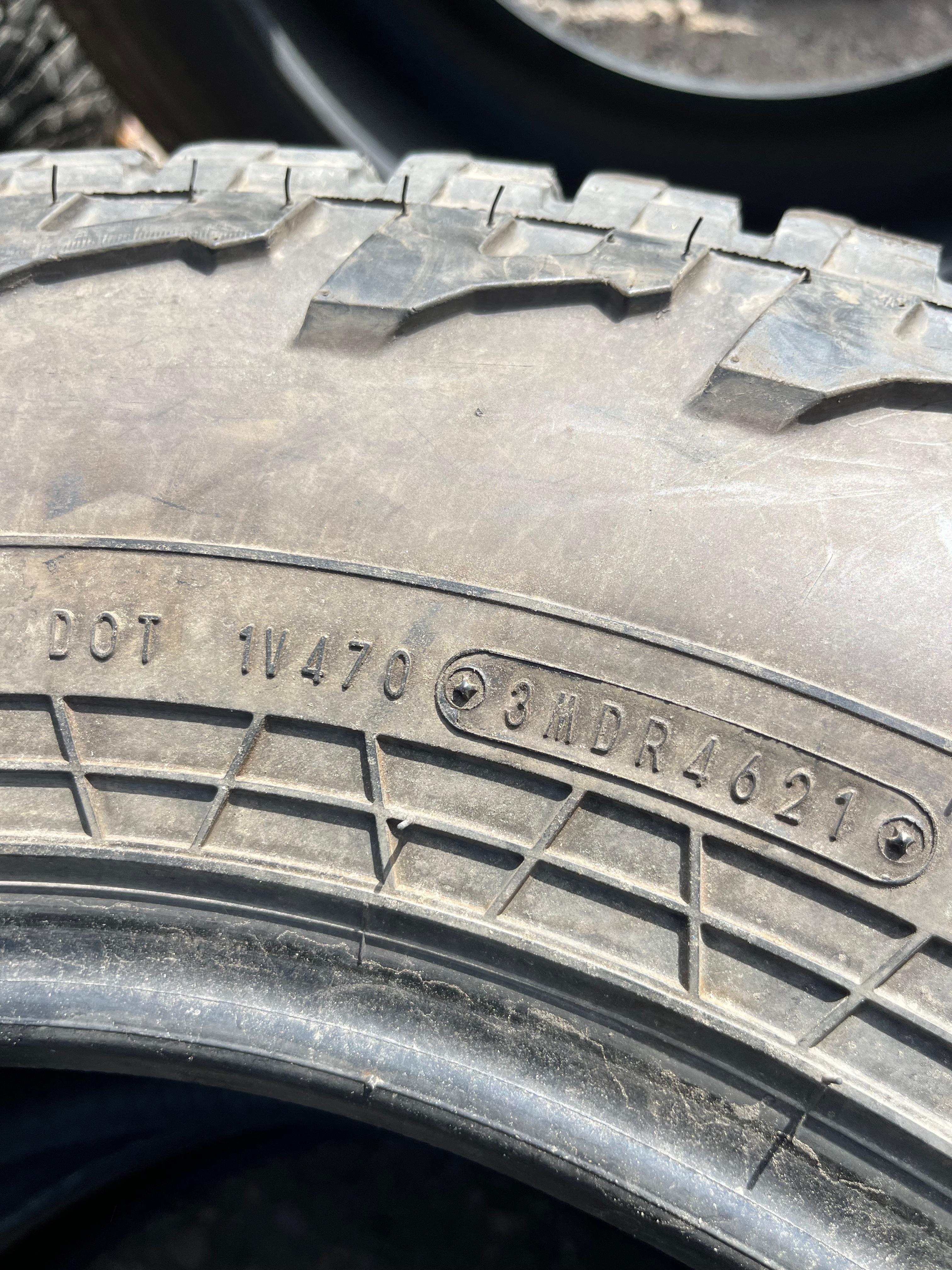 265/70R17 Pair (2 Used Tires) Falken WildPeak (AT3W)