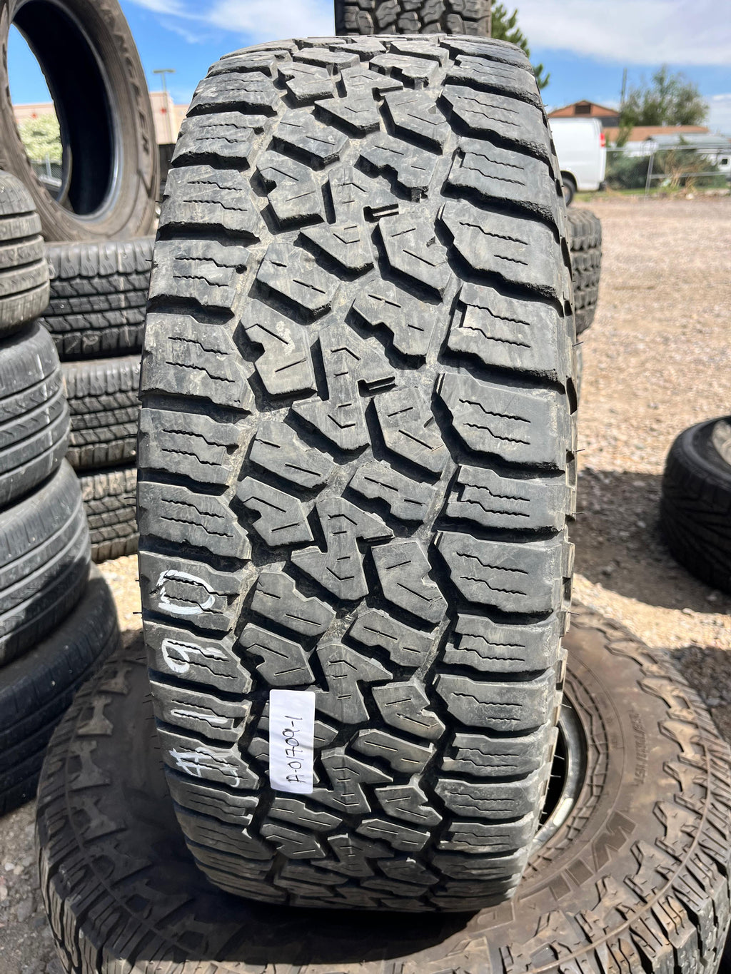 265/70R17 Pair (2 Used Tires) Falken WildPeak (AT3W)