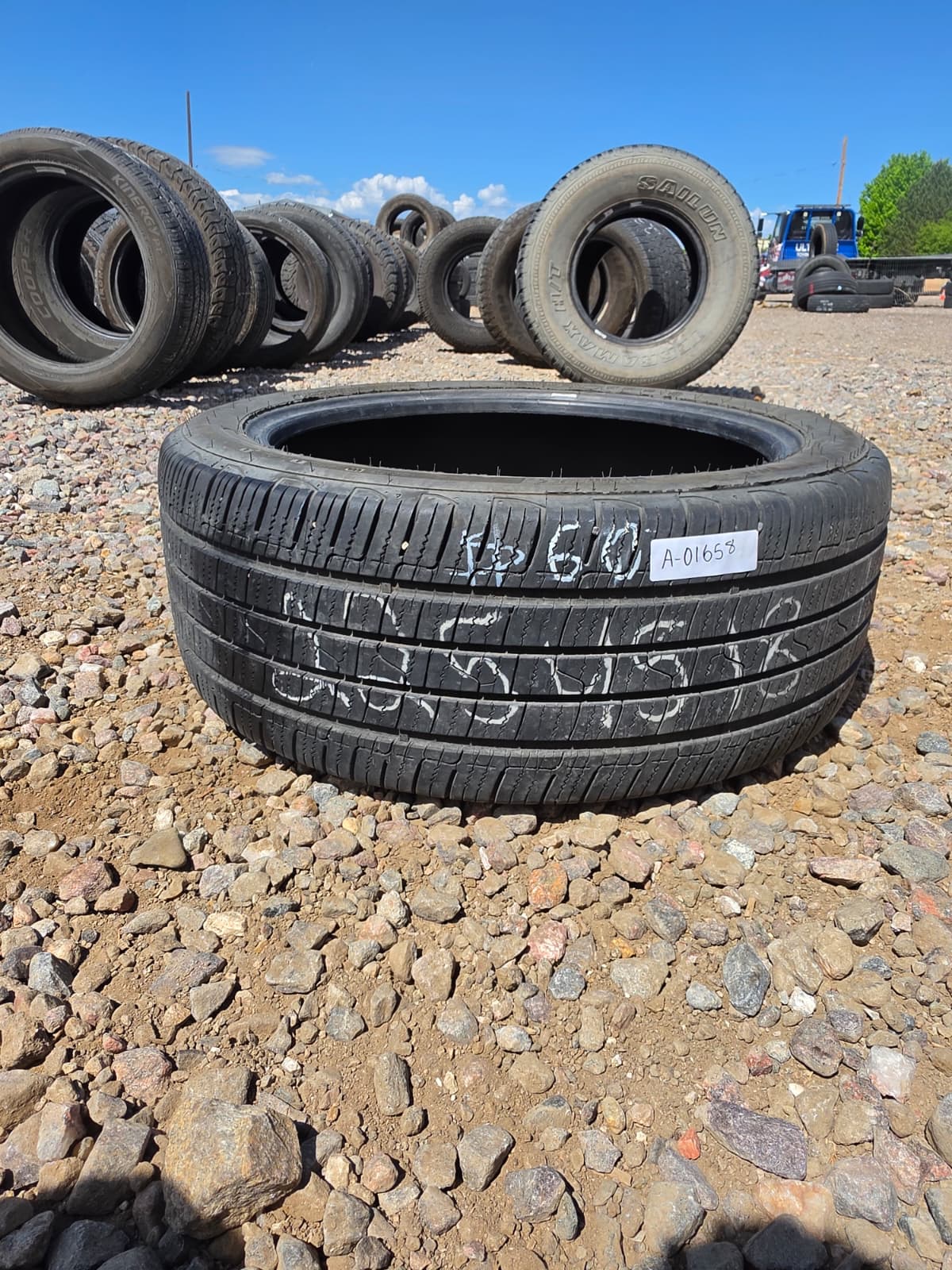 225/45R18 Single (1 Used Tire) Dean Tires Road Control 2