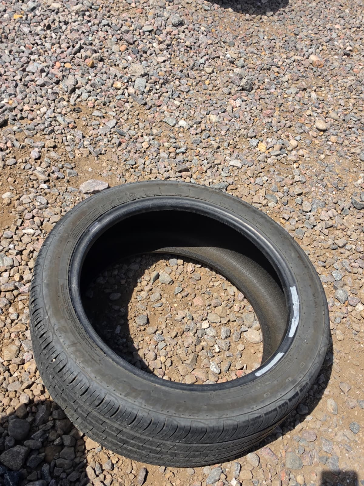 225/45R18 Single (1 Used Tire) Dean Tires Road Control 2