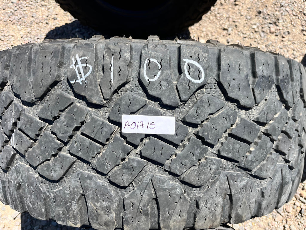 LT325/65R18 Single (1 Used Tire) Goodyear Wrangler (Duratrac)
