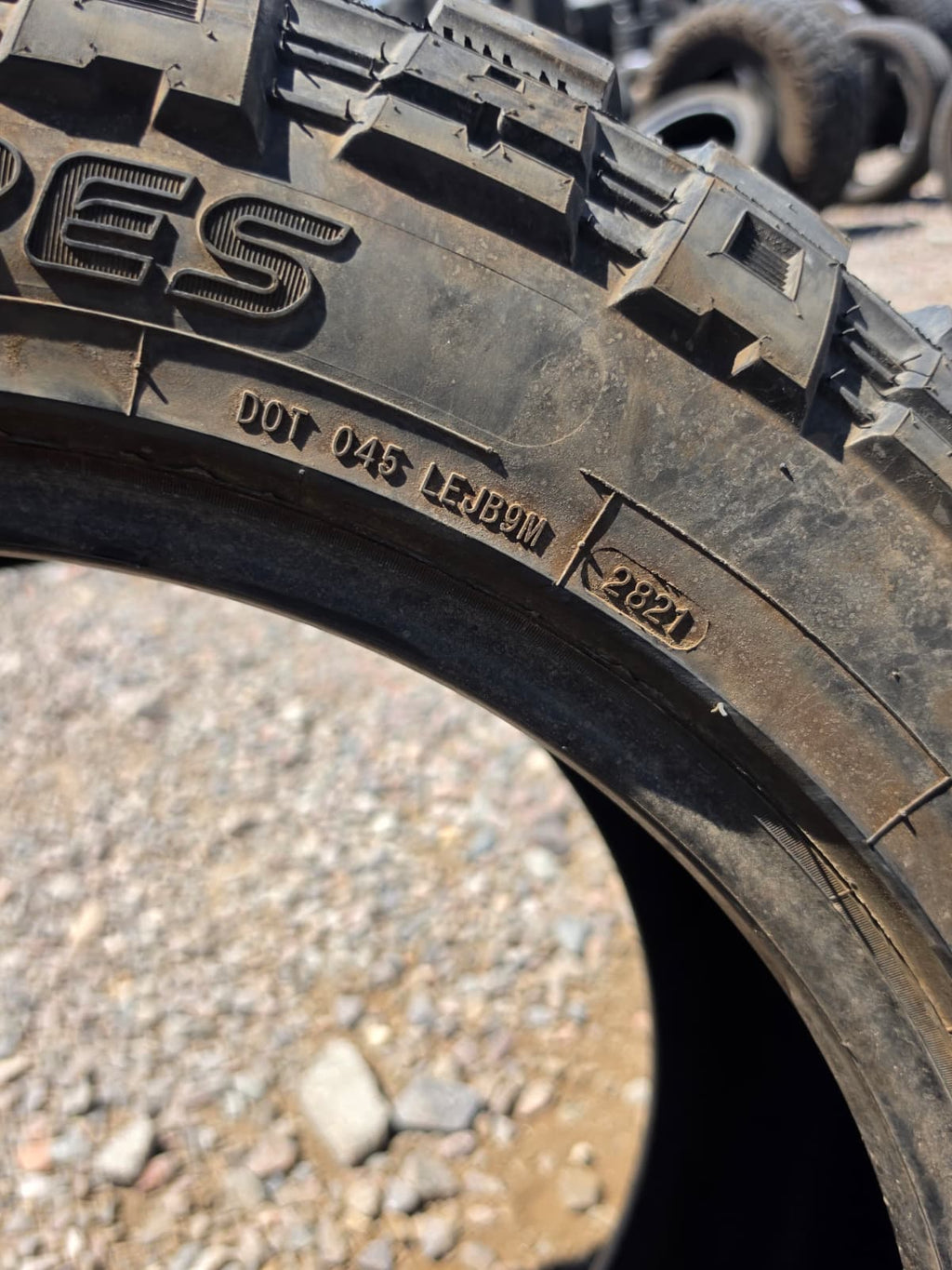 LT33X12.50R20 Single (1 Used Tire) TBB Tires TS-67