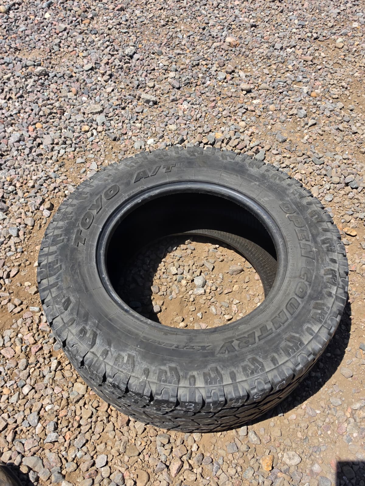 LT33X12.50R18 Single (1 Used Tire) Toyo Open Country XTreme