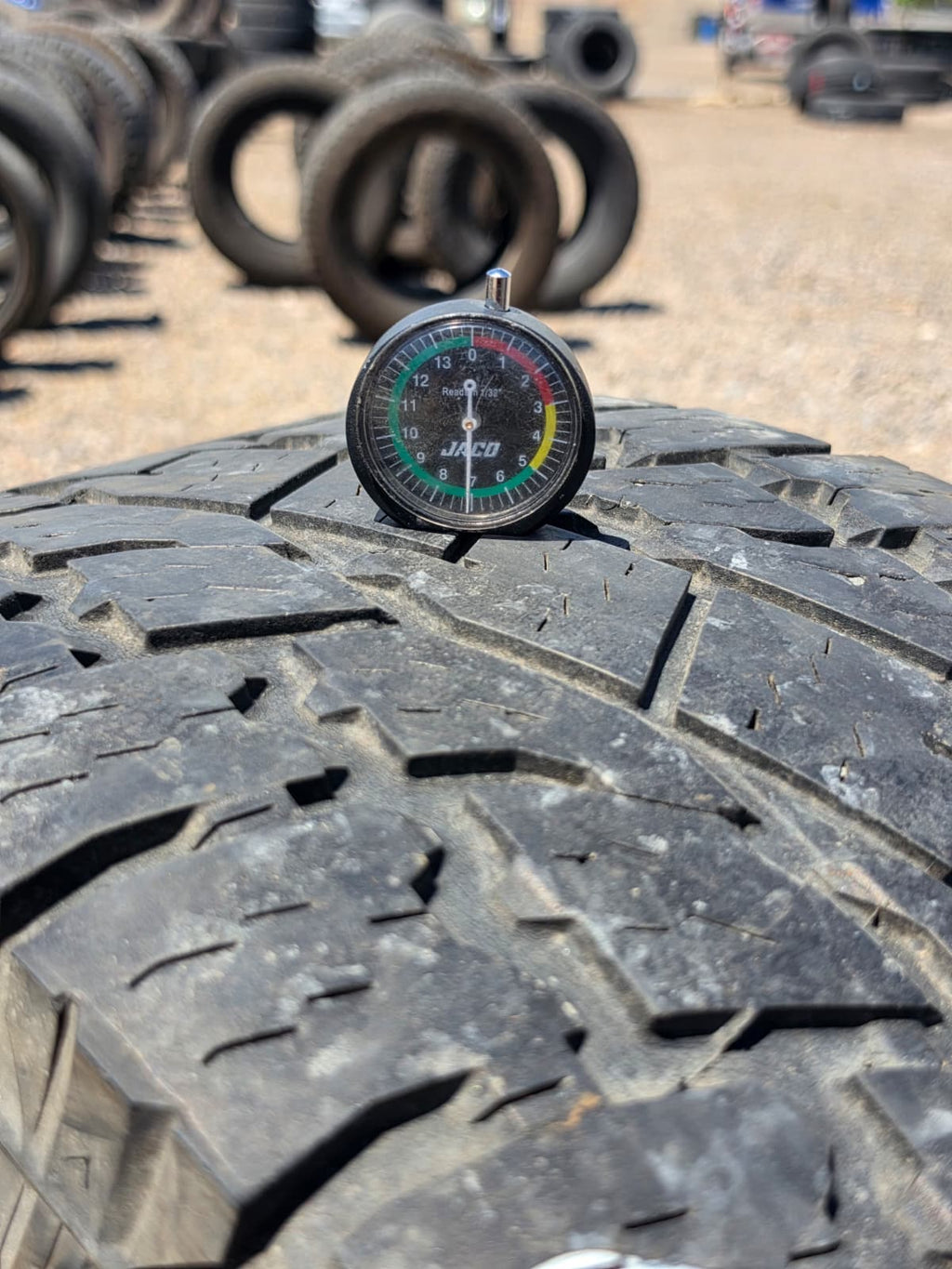 LT33X12.50R18 Single (1 Used Tire) Toyo Open Country XTreme
