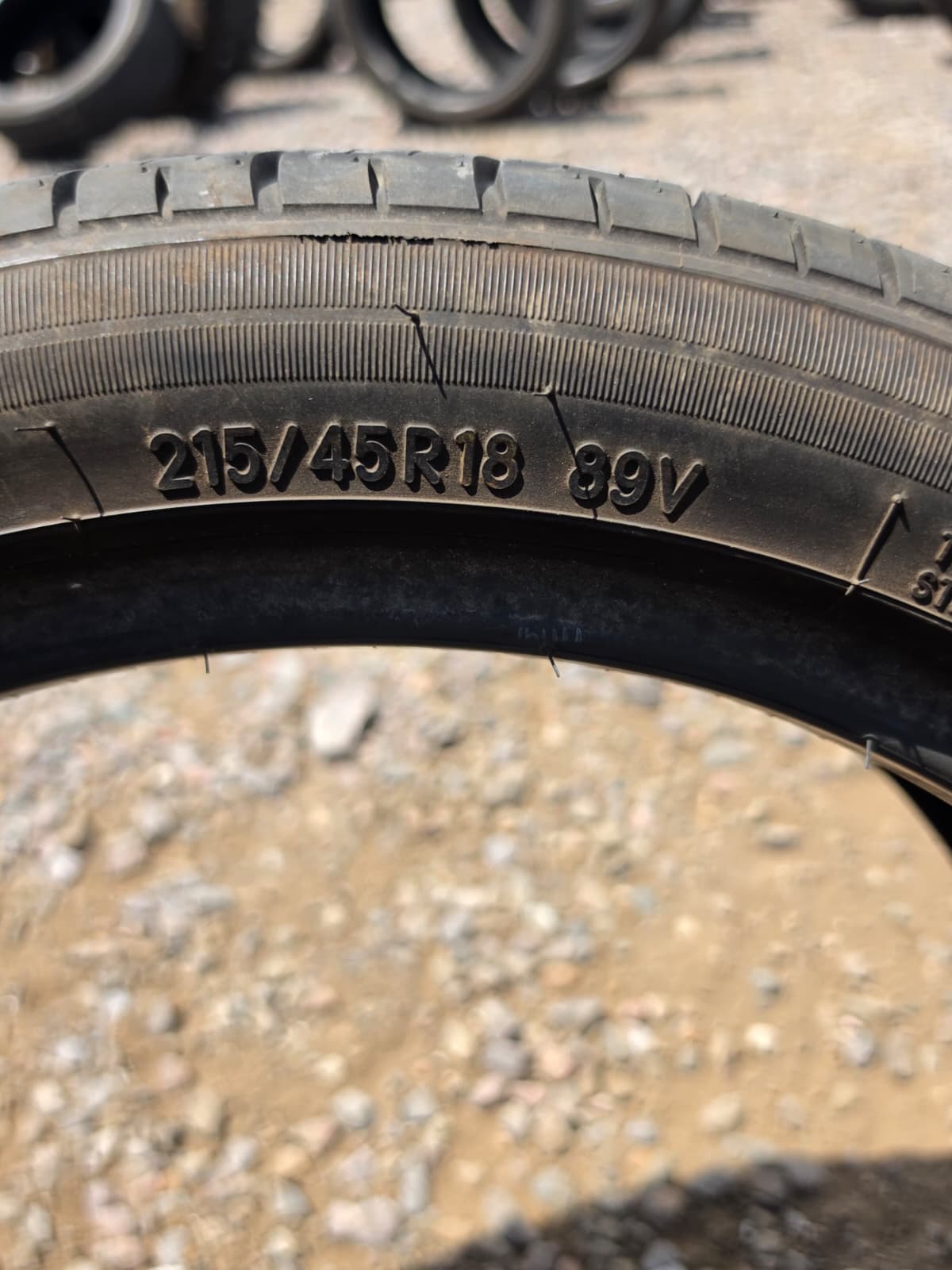 215/45ZR18 Single (1 Used Tire) Toyo Proxes A40