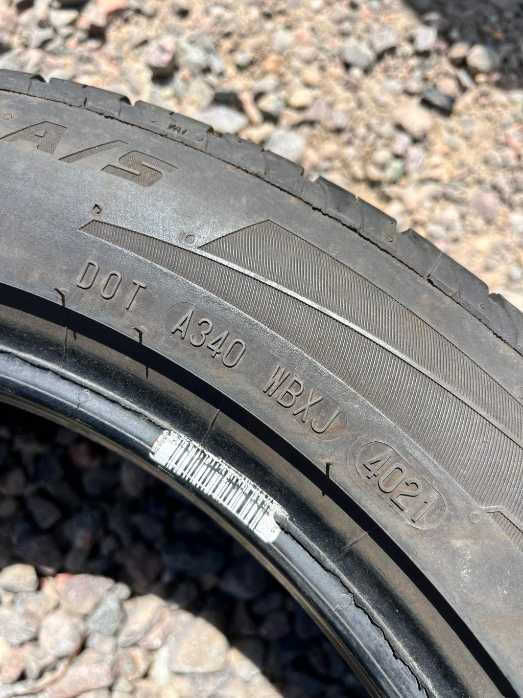 225/50R17 Single (1 Used Tire) General Exclaim HPR