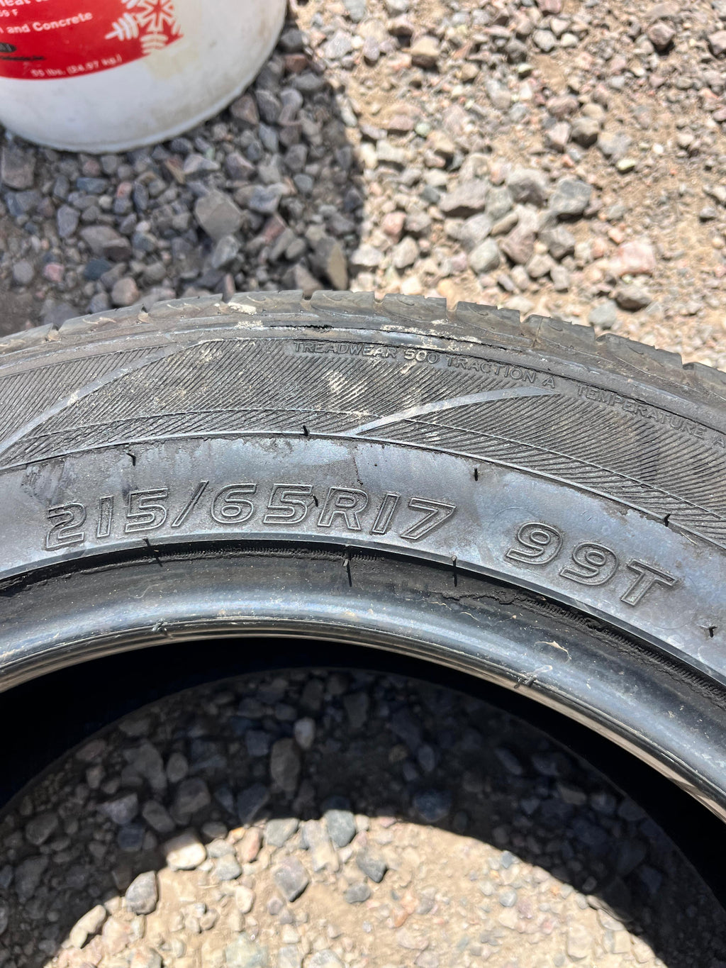 215/65R17 Single (1 Used Tire) WestLake SU318