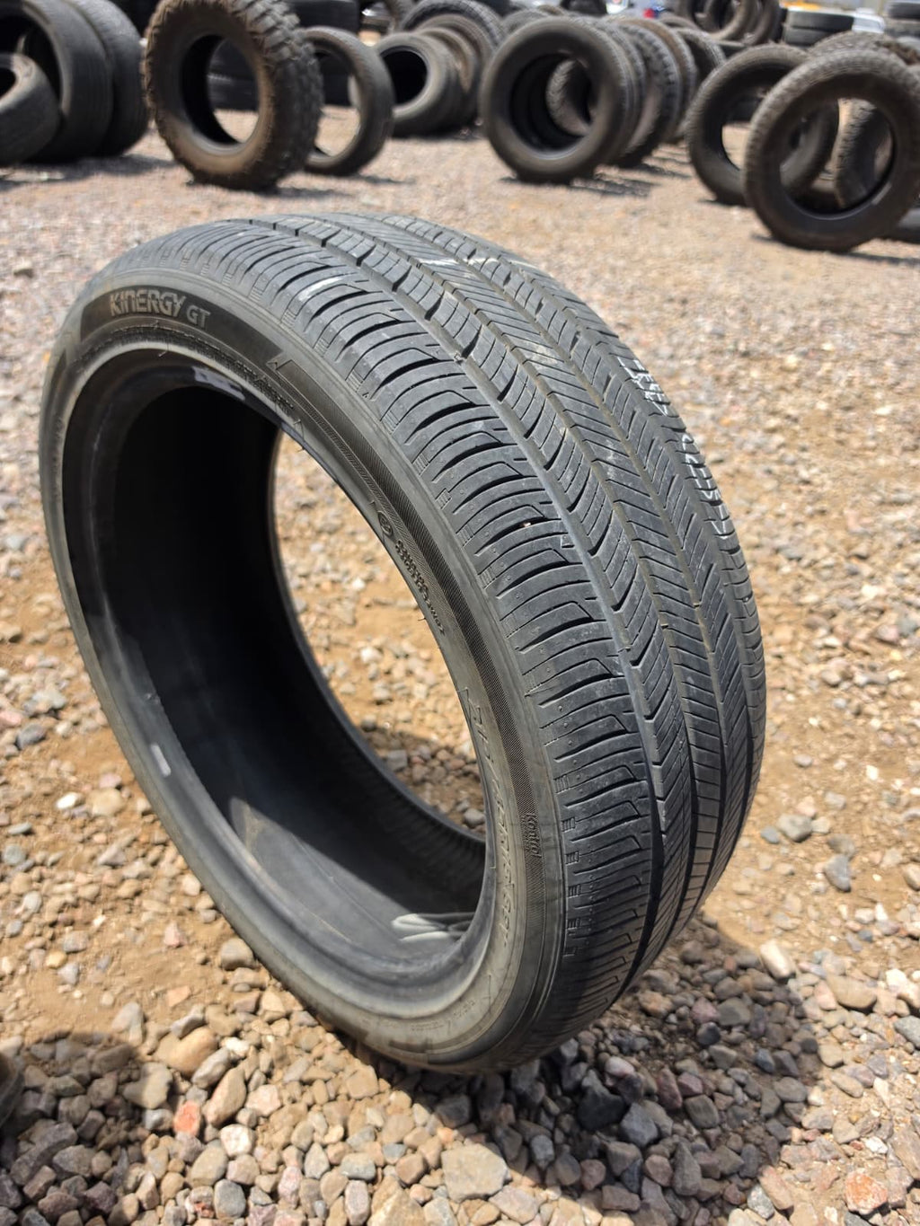215/45R18 Single (1 Used Tire) Hankook Kinergy GT