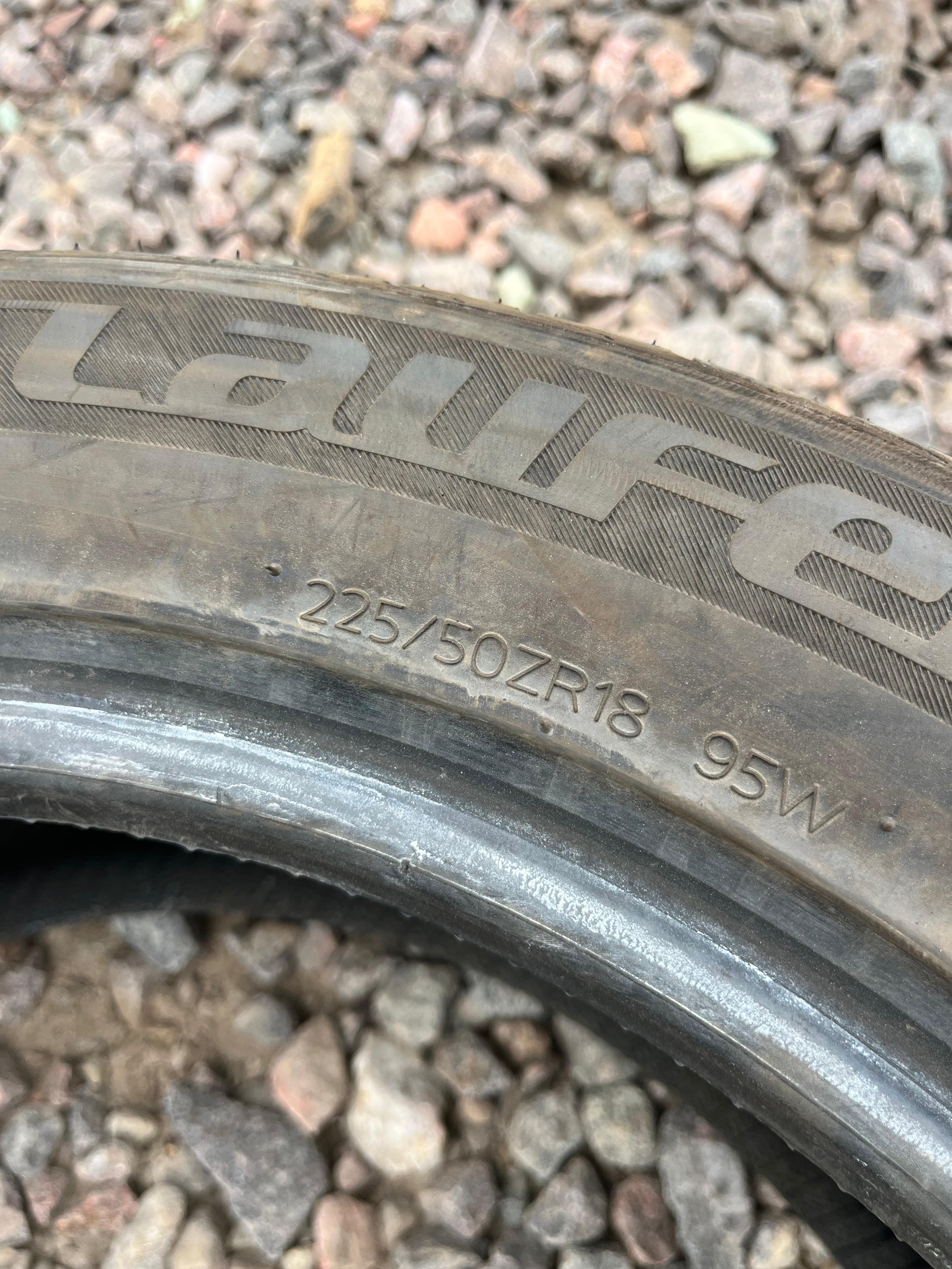 225/50ZR18 Single (1 Used Tire) Laufenn S FIT AS