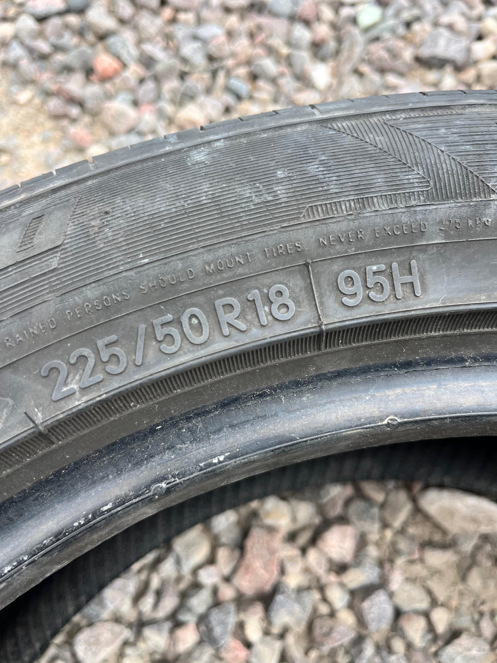 225/50R18 Single (1 Used Tire) Toyo Ultra 900