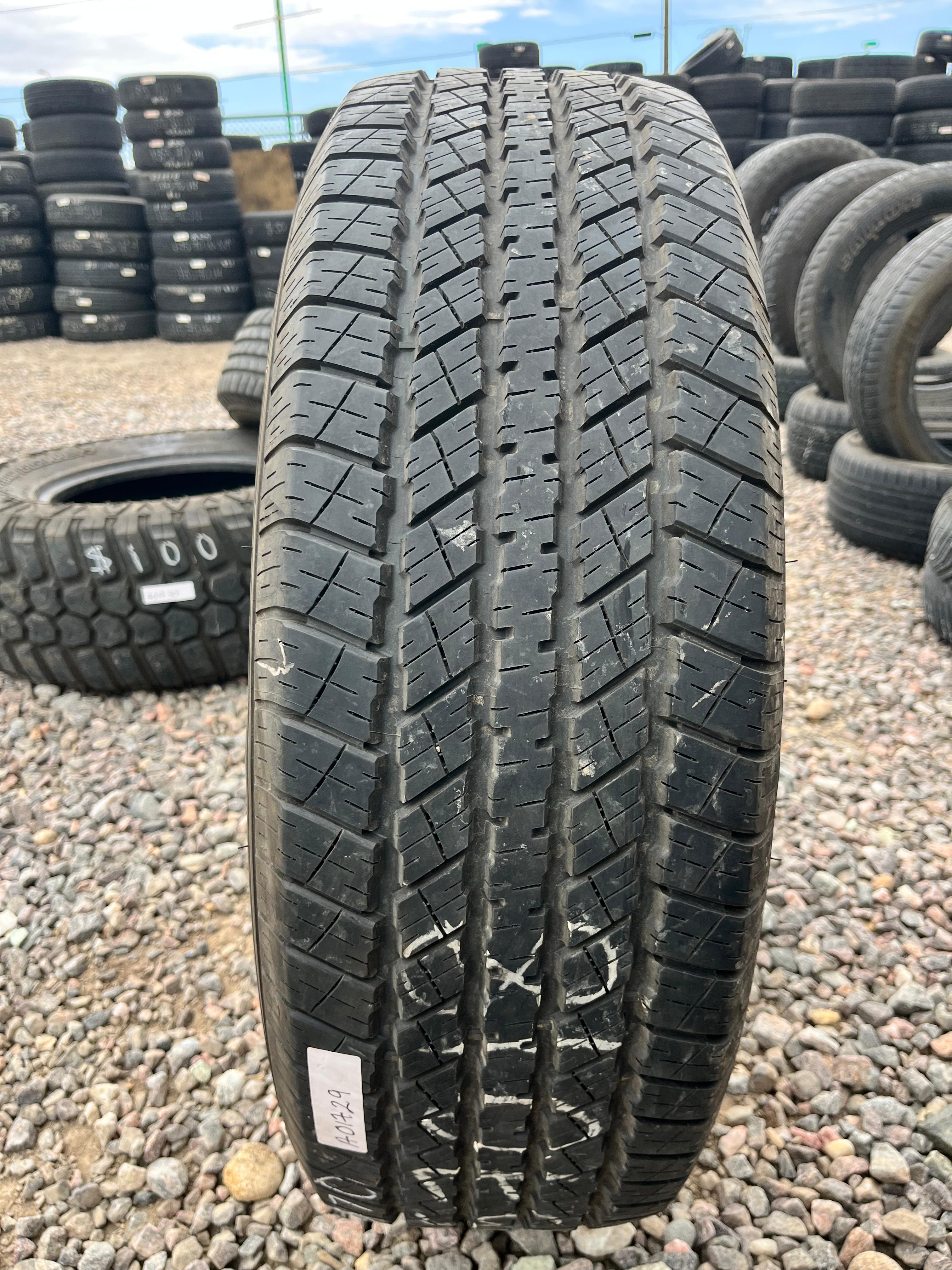 255/70R18 Single (1 Used Tire) Goodyear Wrangler HP