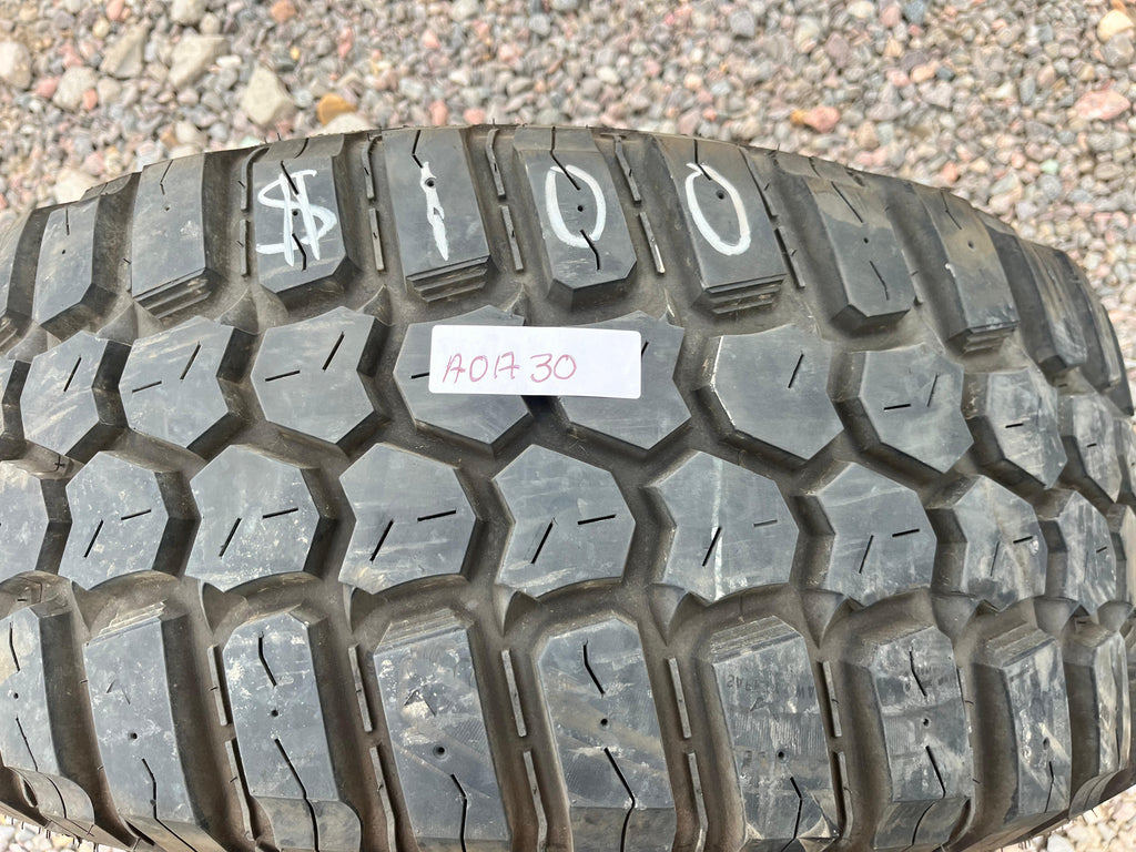 LT33x12.50R17 Single (1 Used Tire) Rolling Big Power Repulsor