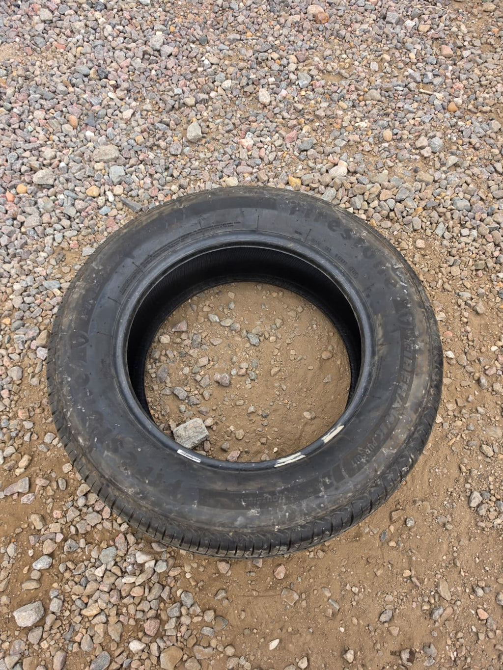 255/60R18 Single (1 Used Tire) FireStone Fire Hawk Pursuit
