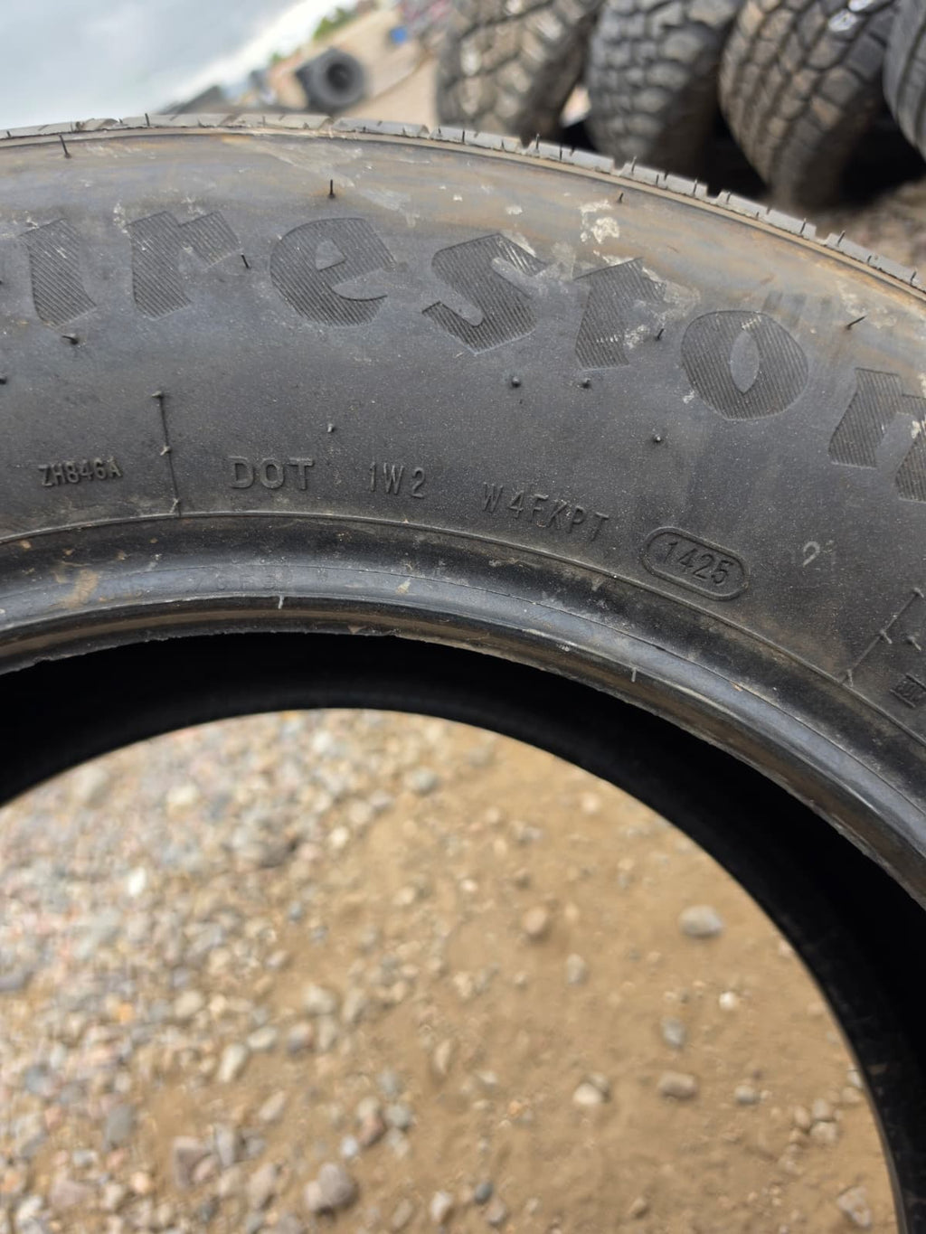 255/60R18 Single (1 Used Tire) FireStone Fire Hawk Pursuit