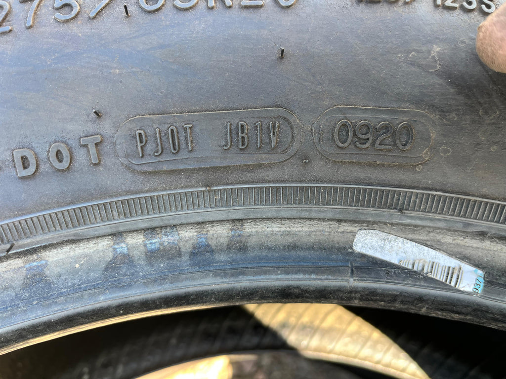 LT275/65R20 Pair (2 Used Tires) Goodyear (TrailRunnerAT)