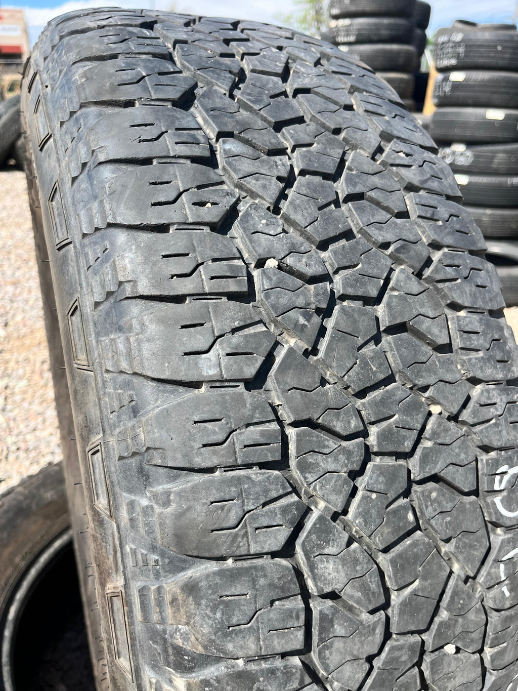LT275/65R20 Pair (2 Used Tires) Goodyear (TrailRunnerAT)