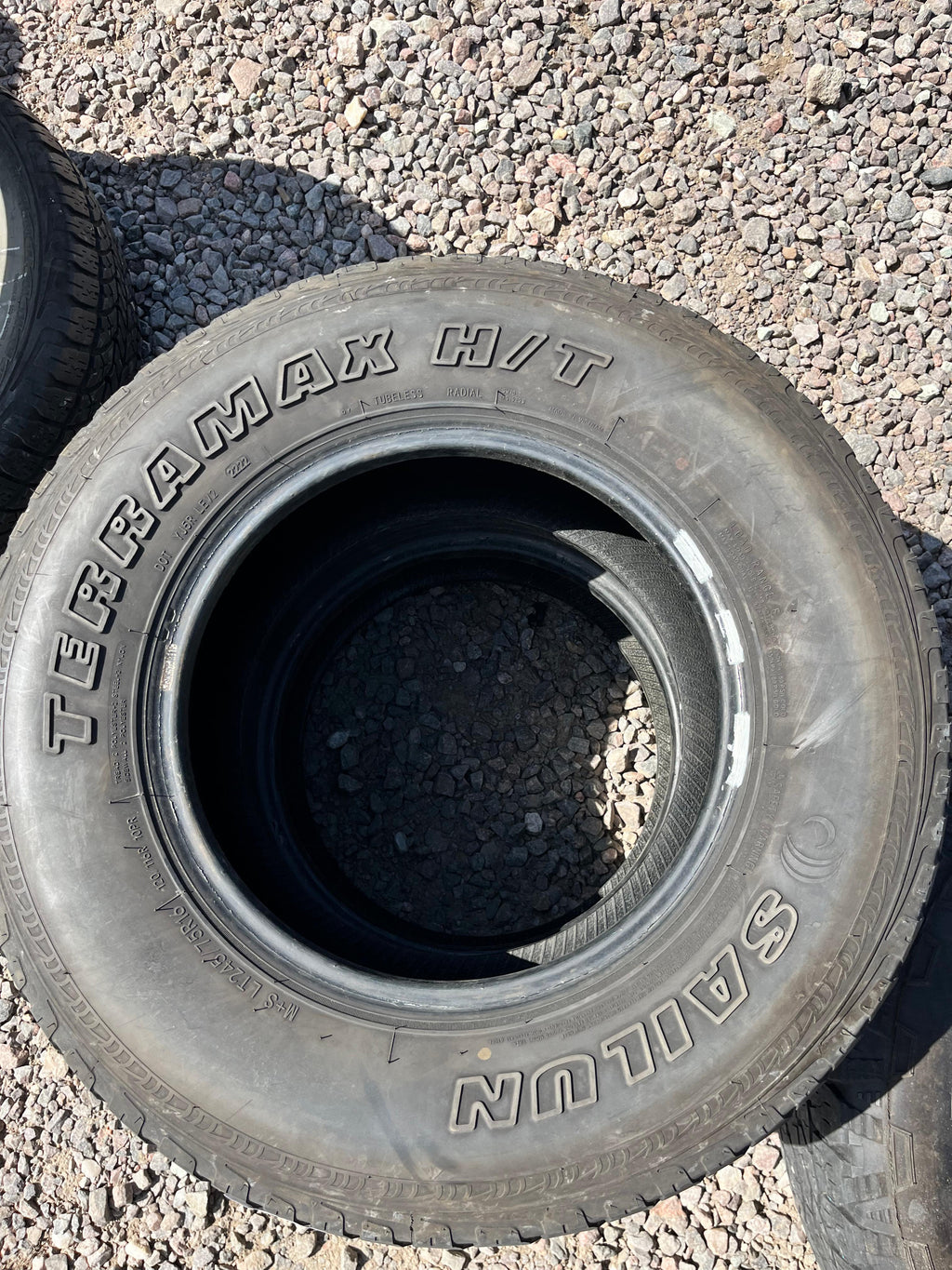 LT245/75R16  Pair (2 Used Tires) Sailun Terramax