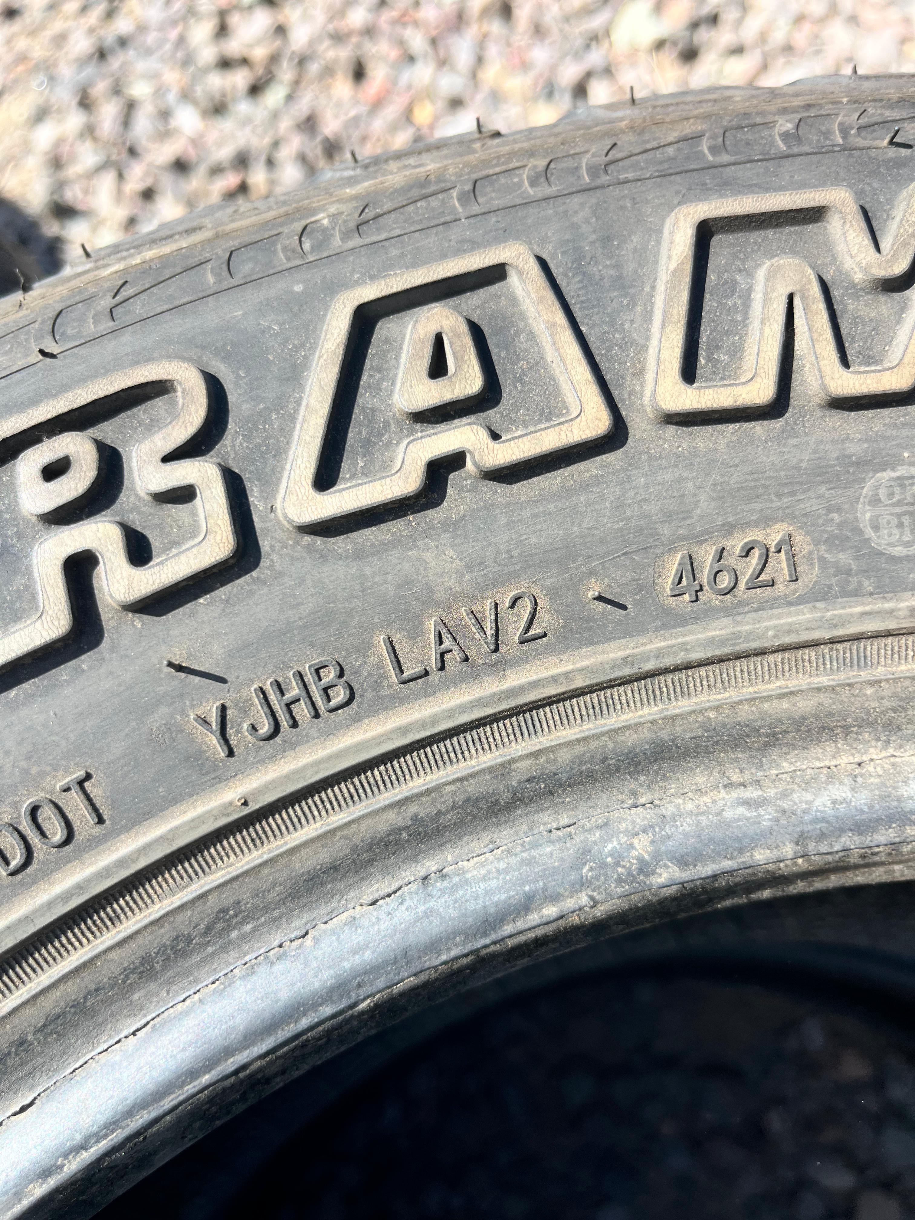 235/65R17 Pair (2 Used Tires) Sailun Terramax