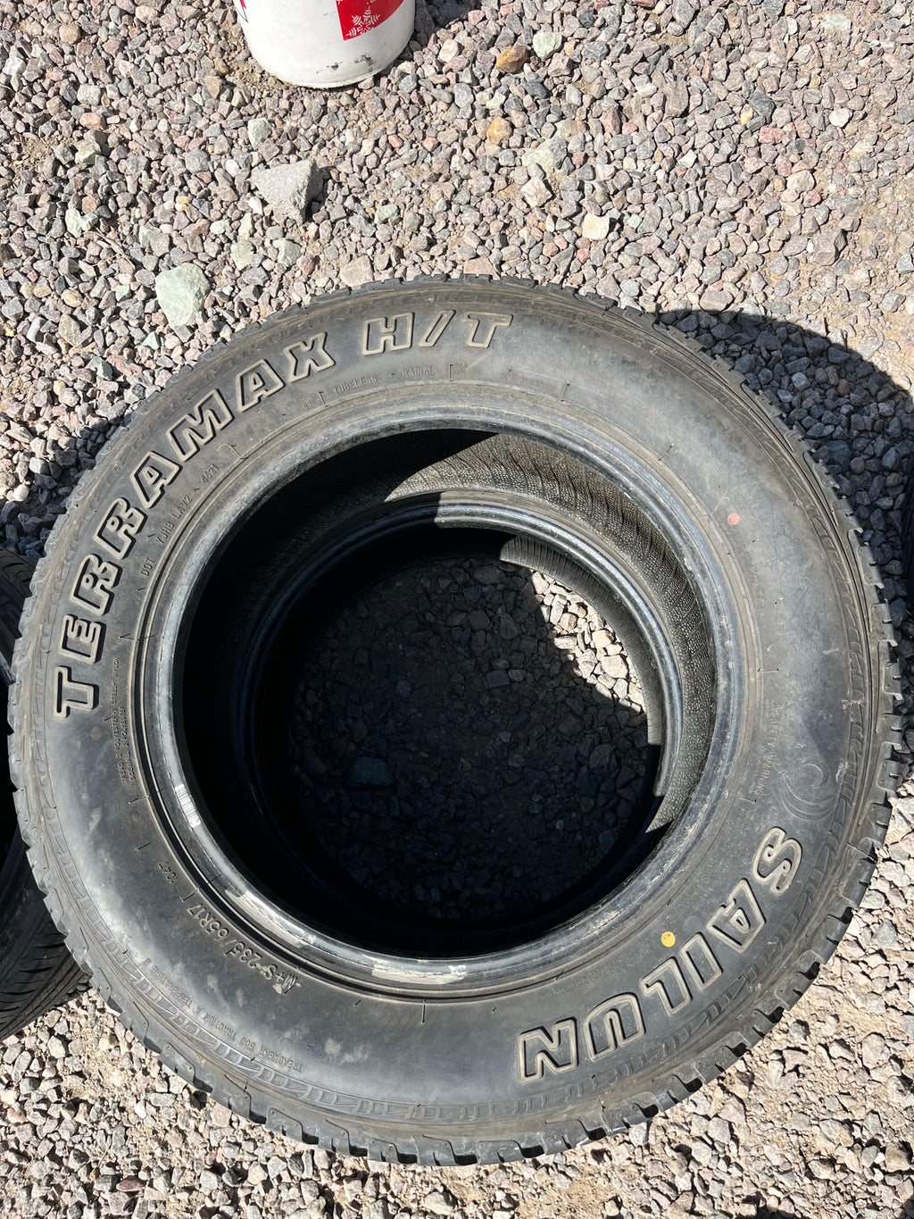 235/65R17 Pair (2 Used Tires) Sailun Terramax