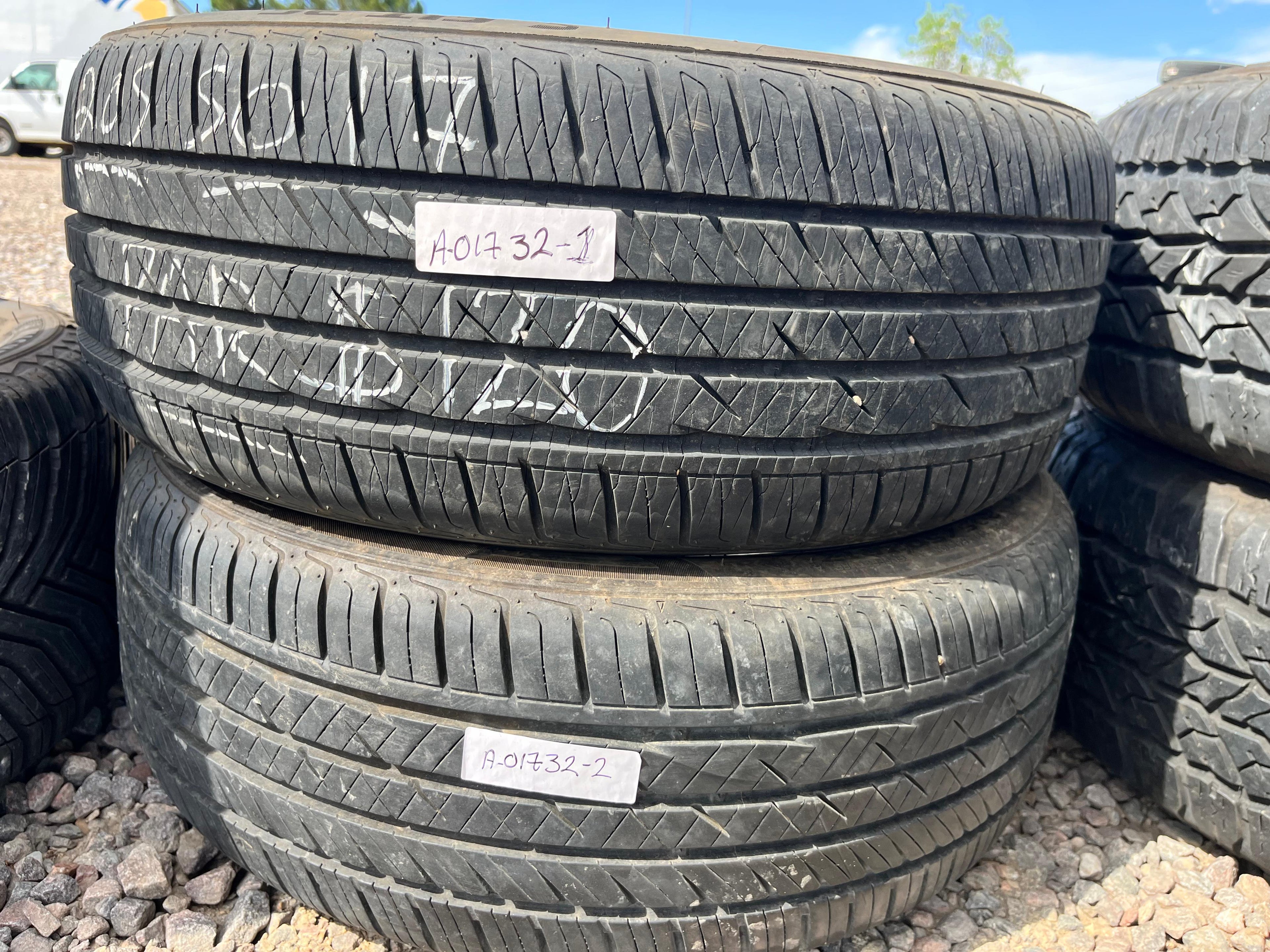 205/50ZR17 Pair (2 Used Tires) Laufenn S FIT AS