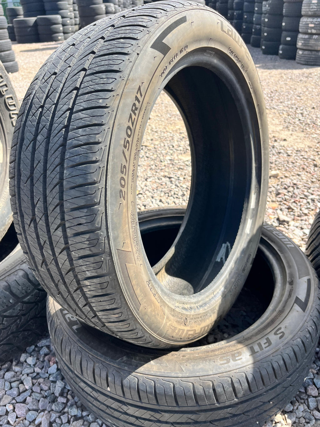 205/50ZR17 Pair (2 Used Tires) Laufenn S FIT AS