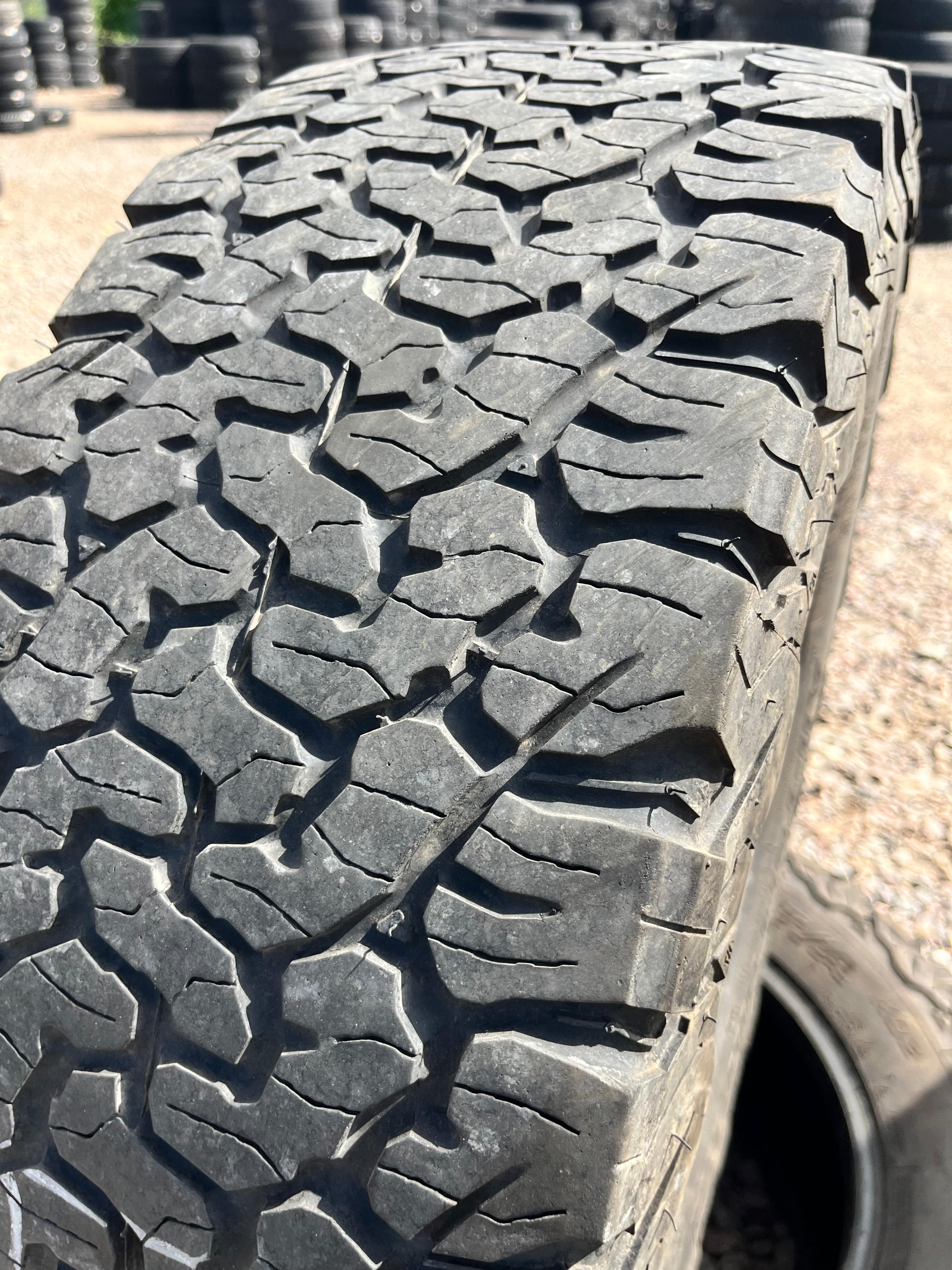 LT265/60R18 Pair (2 Used Tires) BFGoodrich Baja Champion KO2