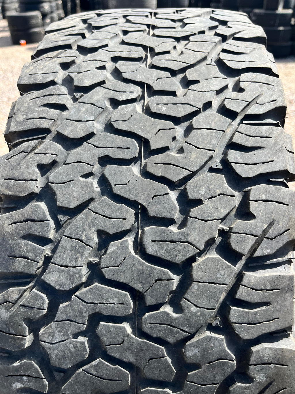 LT265/60R18 Pair (2 Used Tires) BFGoodrich Baja Champion KO2