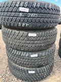 LT255/70R18 Set (4 Used Tires) Bridgestone Dueler