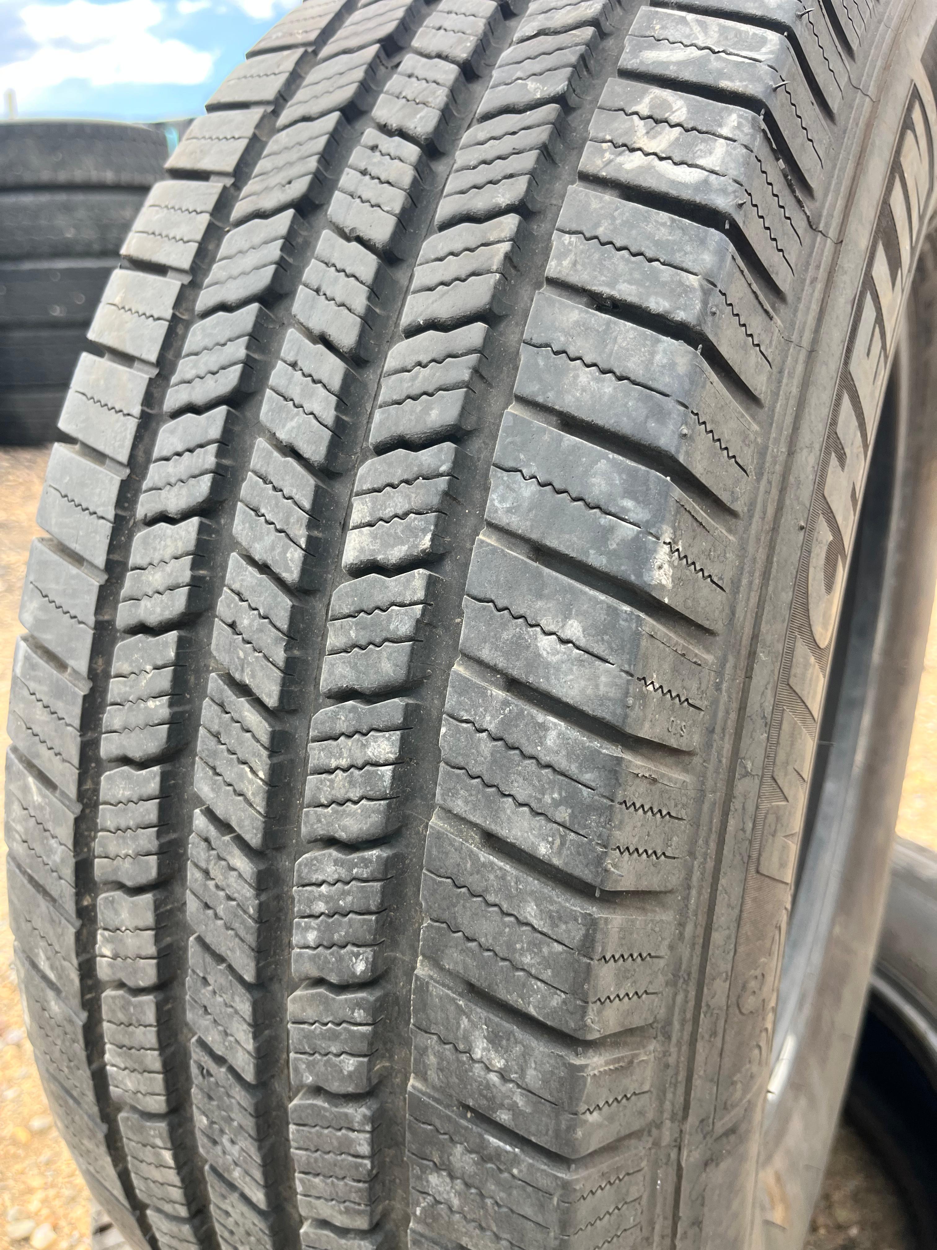 LT245/75R17 Pair (2 Used Tires) Michelin LTX