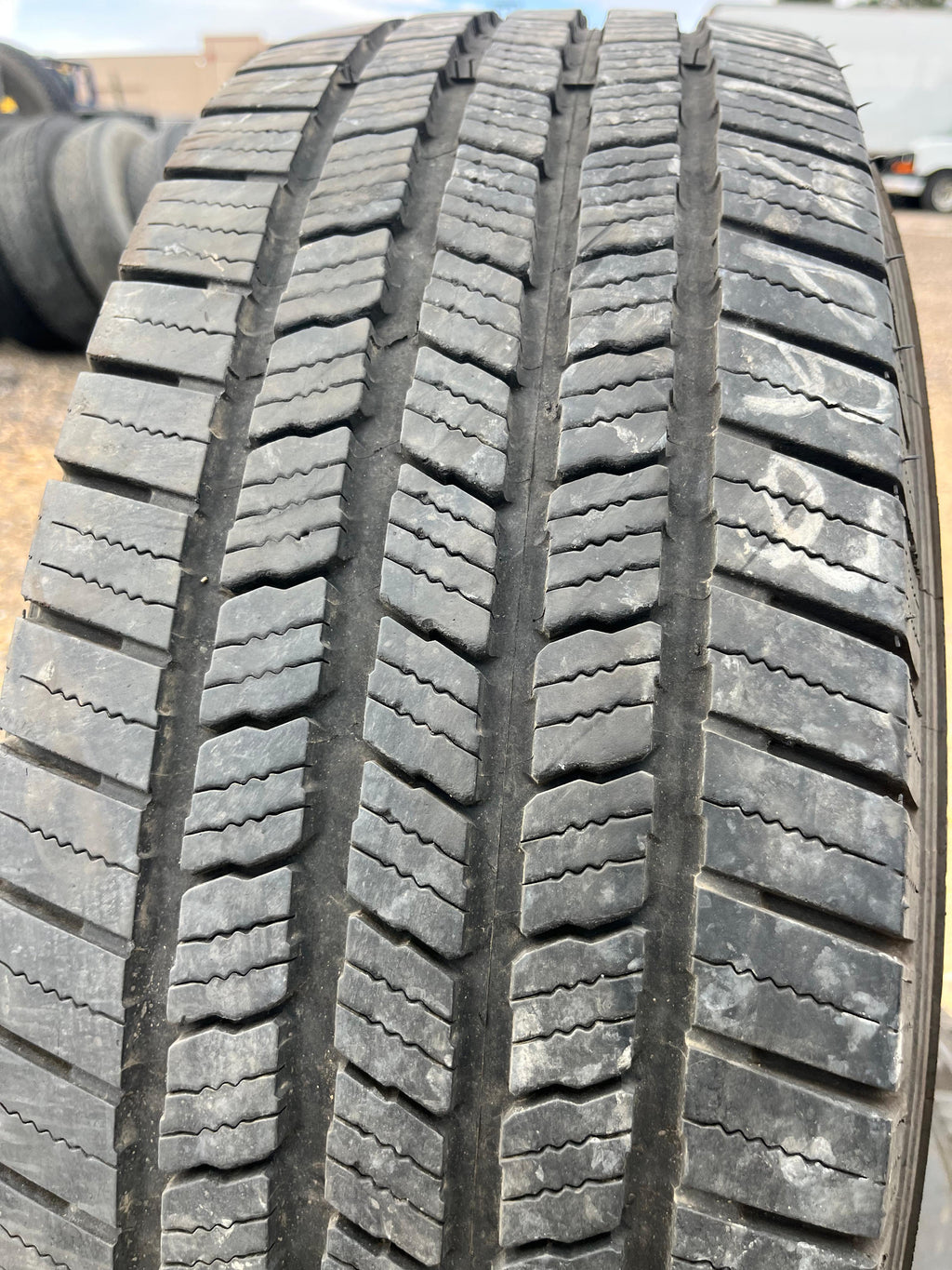 LT245/75R17 Pair (2 Used Tires) Michelin LTX