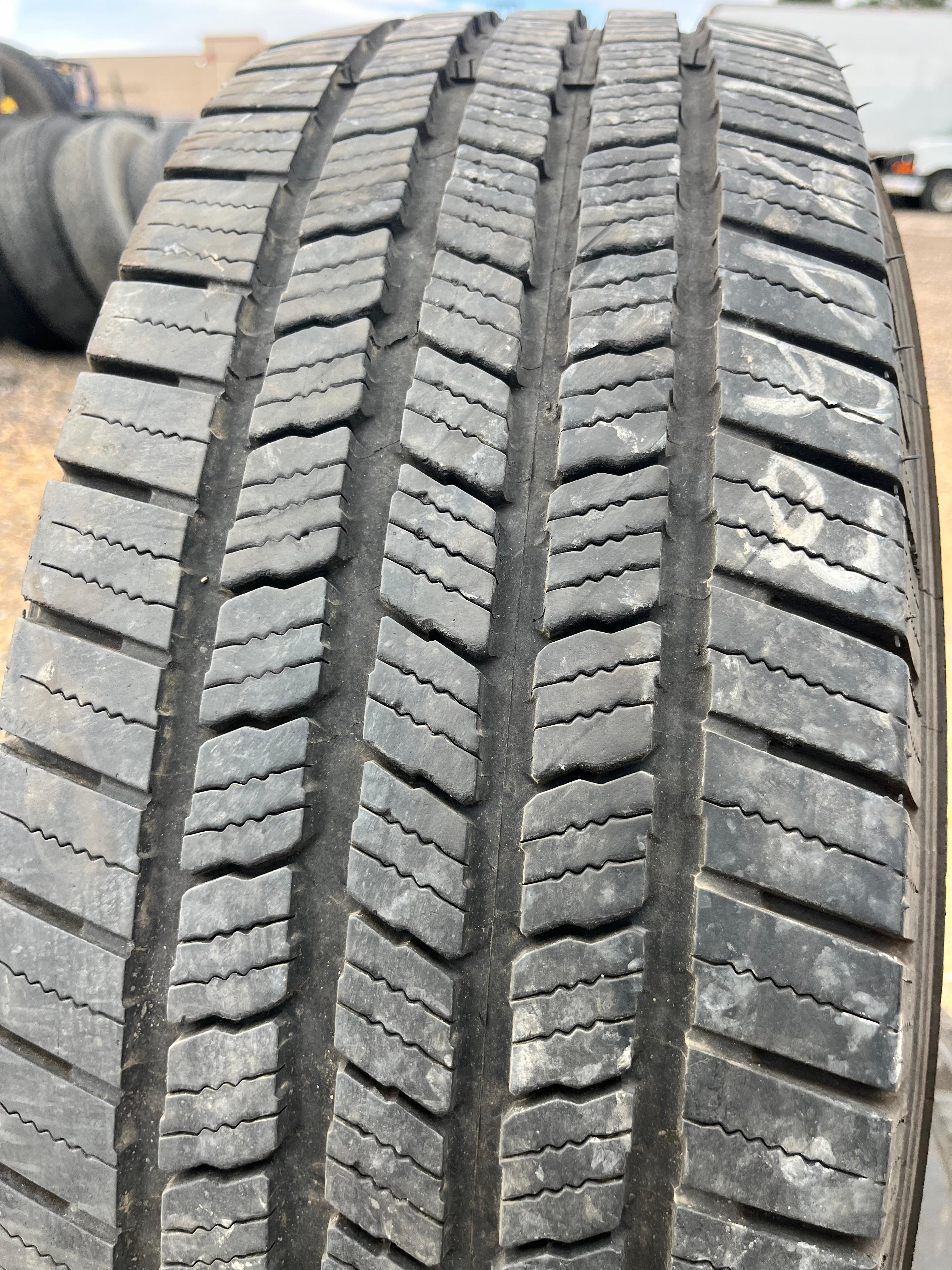 LT245/75R17 Pair (2 Used Tires) Michelin LTX